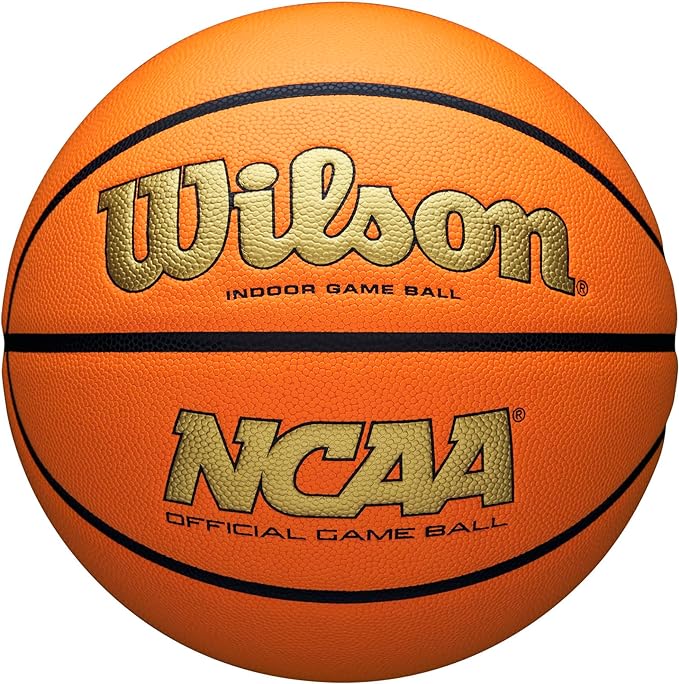 WILSON NCAA Evo NXT Official Indoor Game Basketballs - Sizes 6 and 7