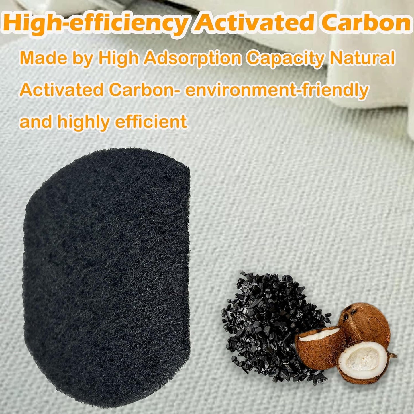 Ubbi Odor Removing Refills - 8 Pack Carbon Filter for Diaper Pail | Fresh Home Solution