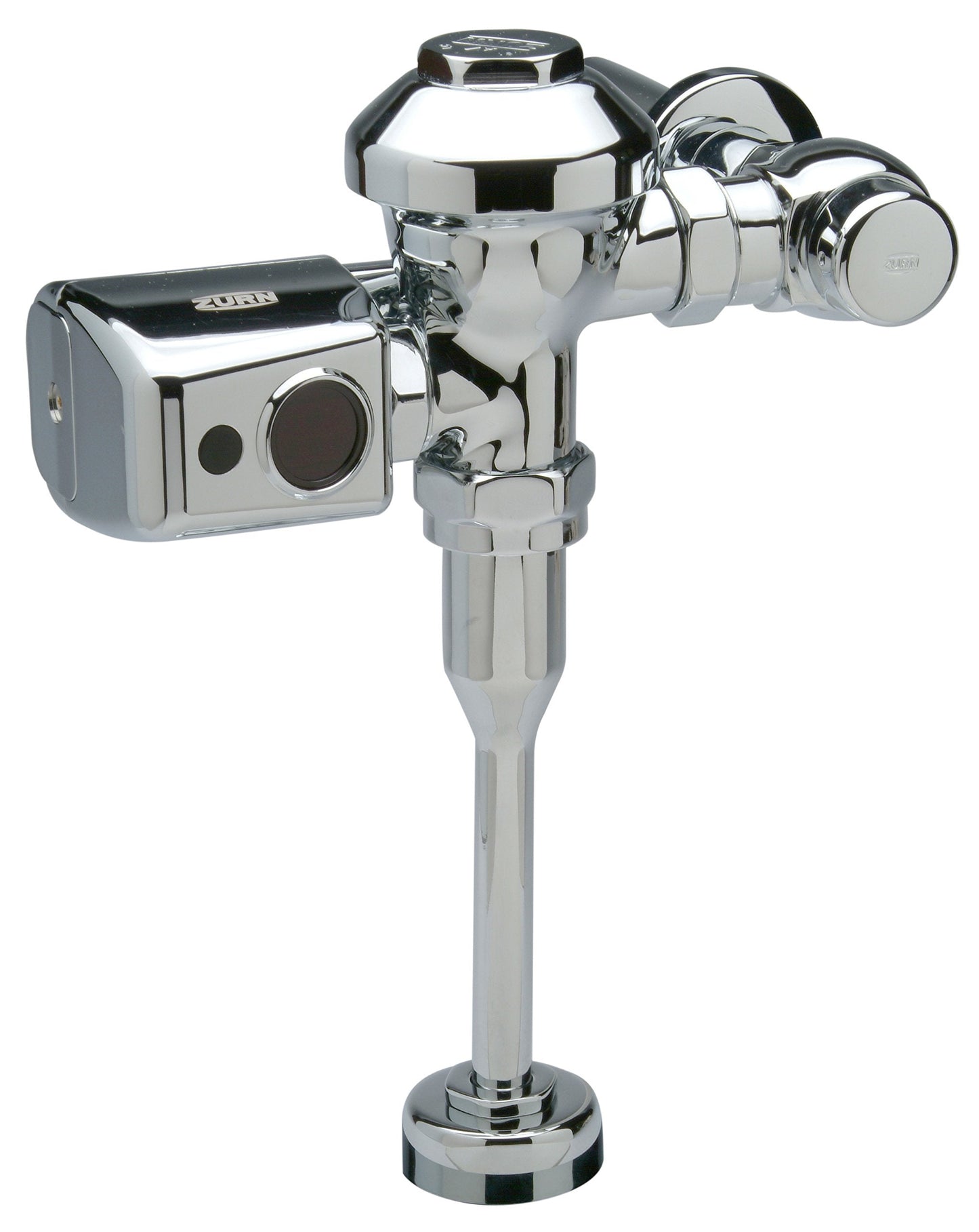Zurn ZER6003PL-WS1-CP 1.0 Gallon Urinal Battery Operated Aquaflush Plus Flush Valve For 1-1/4" Spud Connection