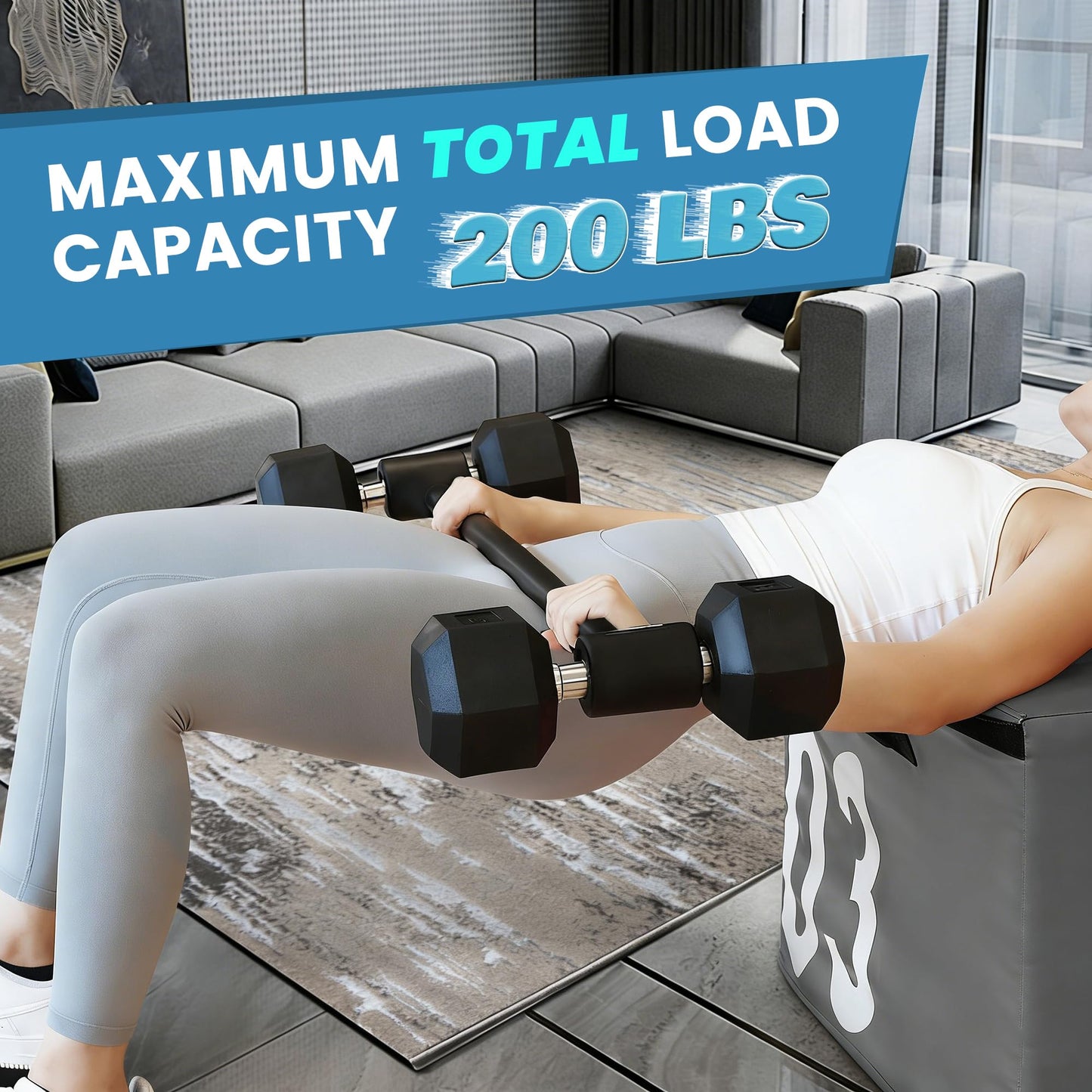 Dumbbells to Barbell Converter, Dumbbell Barbell Converter Bar, Adjustable Weight Bar, Dumbbell Converters for Weightlifting(Straight and EZ Curl)