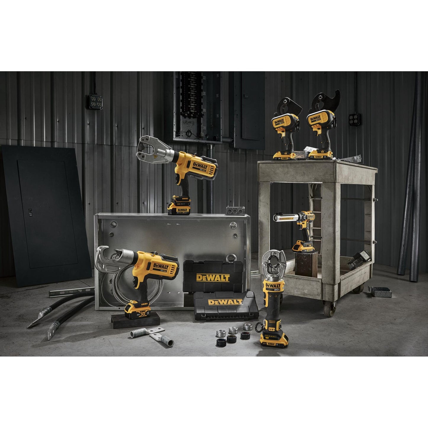 DEWALT U-Type Aluminum Die Kit with #8-350 MCM, For Crimping Tool, Electrical Wire and Cable (DCE3100AK)