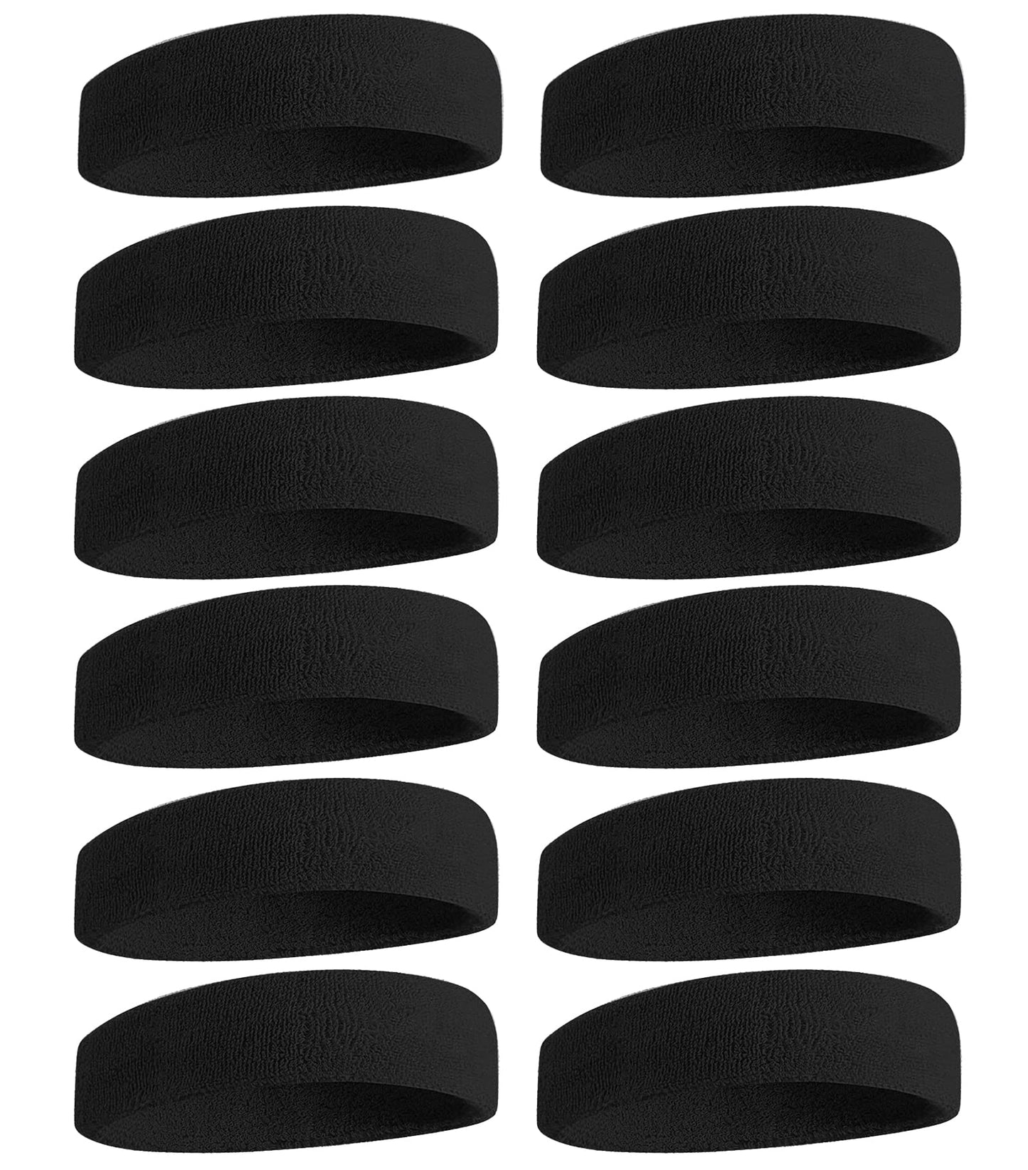 Towel Headband Fashion Sweatbands Sports Headband Soft Organic Cotton Outdoor Head Sweat Band for Men & Women Yoga Exercise