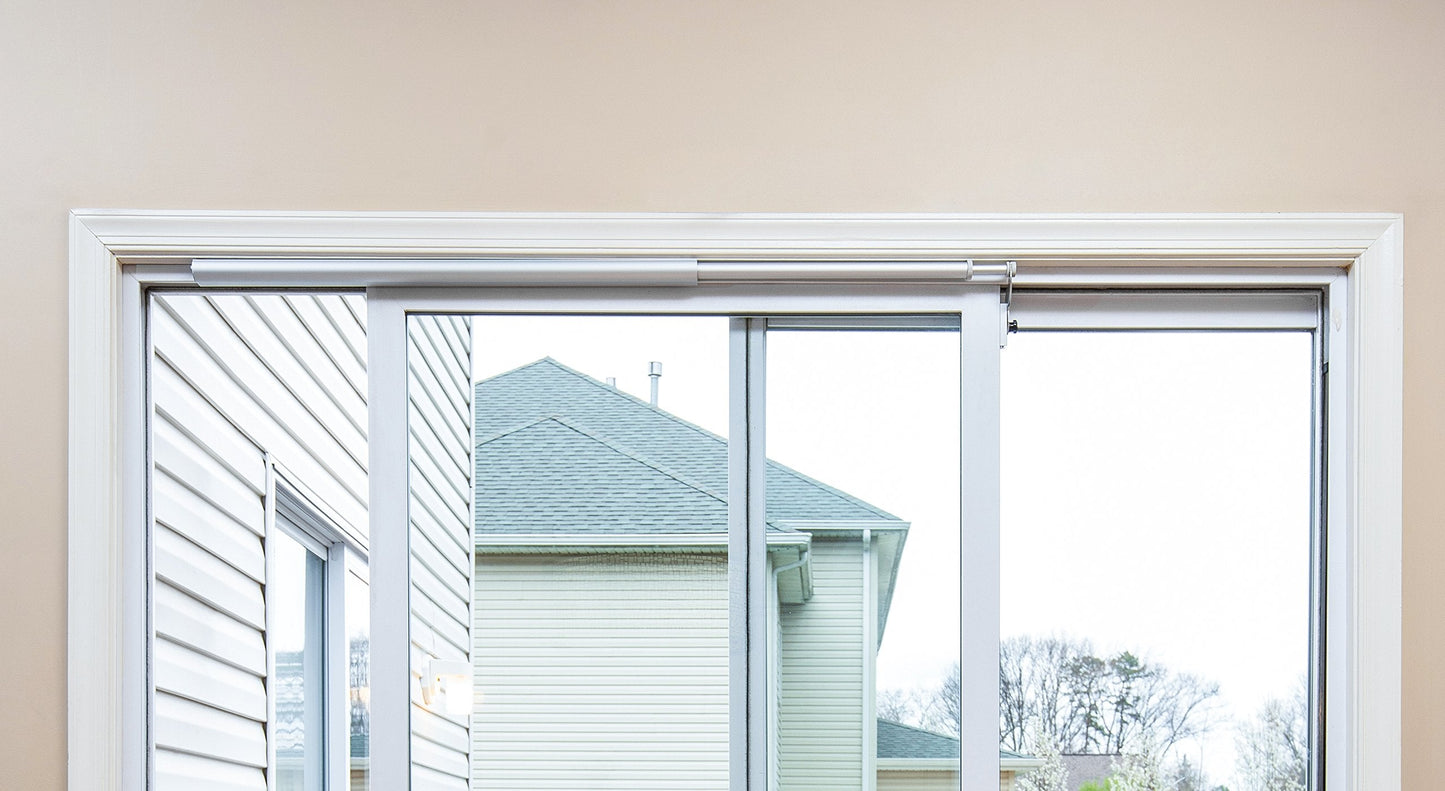 Slideback- Self Closing Sliding Patio Door Closer (Heavy Duty) for 5-6 ft Doors