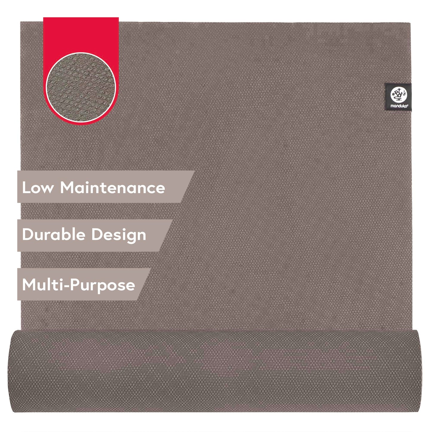 Manduka X Yoga Mat 71" - 5mm | High Performance Fitness Mat | Durable Design | Yoga, Outdoors, Stretching | 71 x 24 inches | Birch
