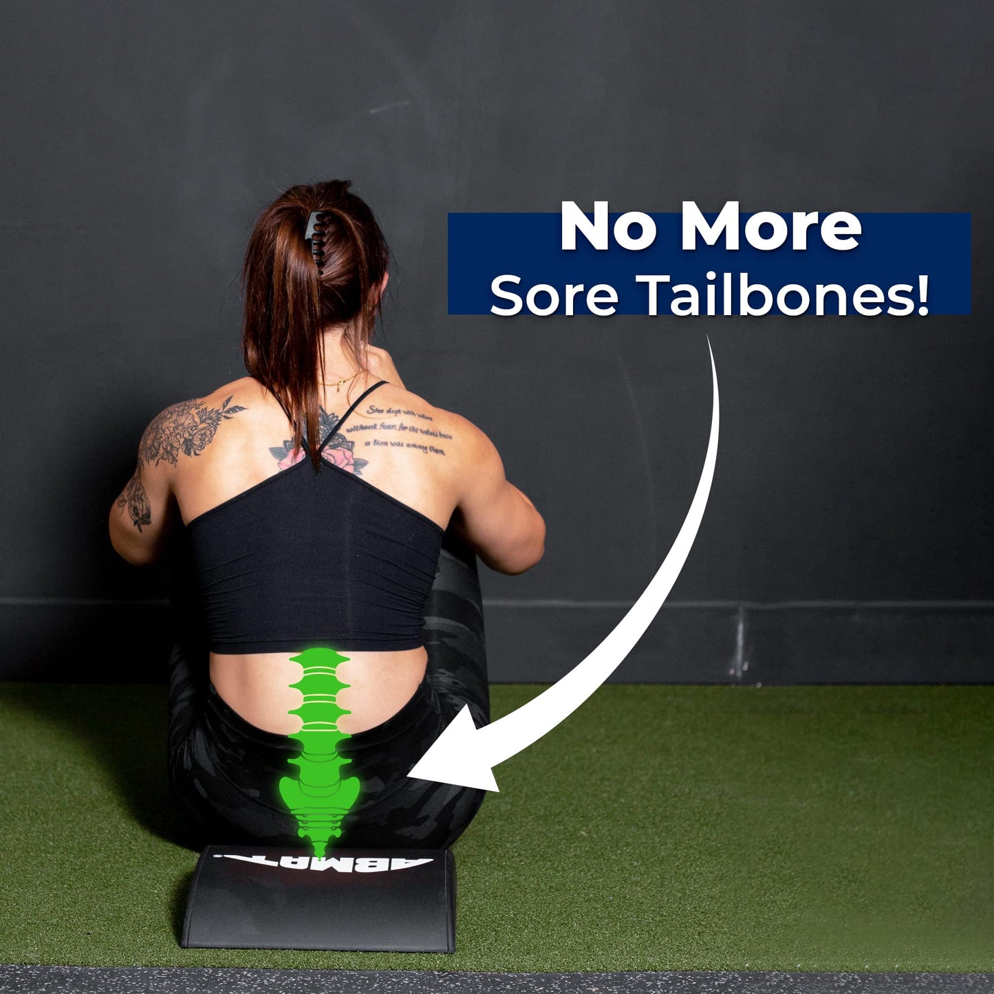 ABMAT Sit Up Mat- Premium Foam Abmat - The Original Abdominal and Core Trainer Mat for Full Range of Motion Sit ups, Crunches and Ab Workouts
