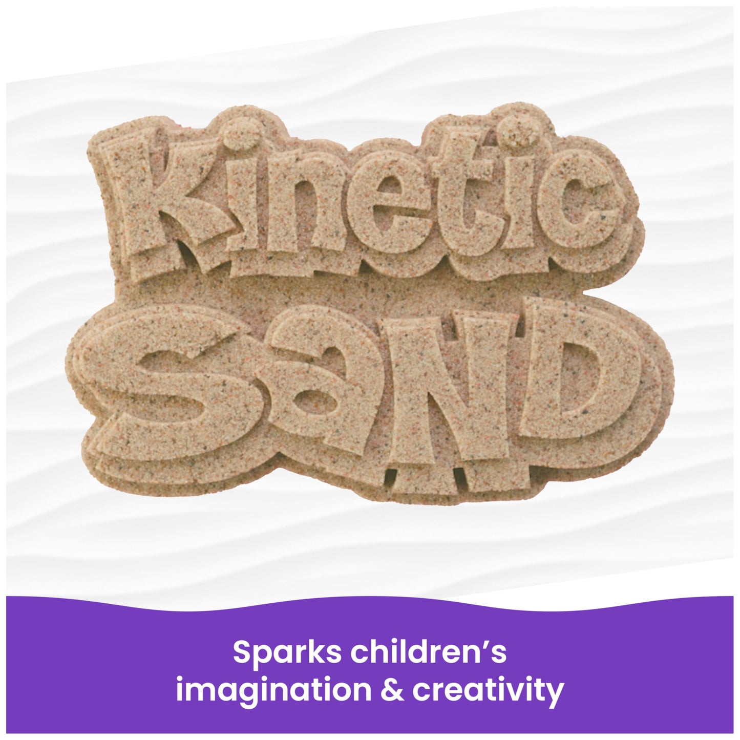 Kinetic Sand, 11lb (5kg) Natural Brown Play Sand for Arts and Crafts, Sandbox, Amazon Exclusive (Packaging May Vary), Moldable Sensory Toys for Ages 3 and up