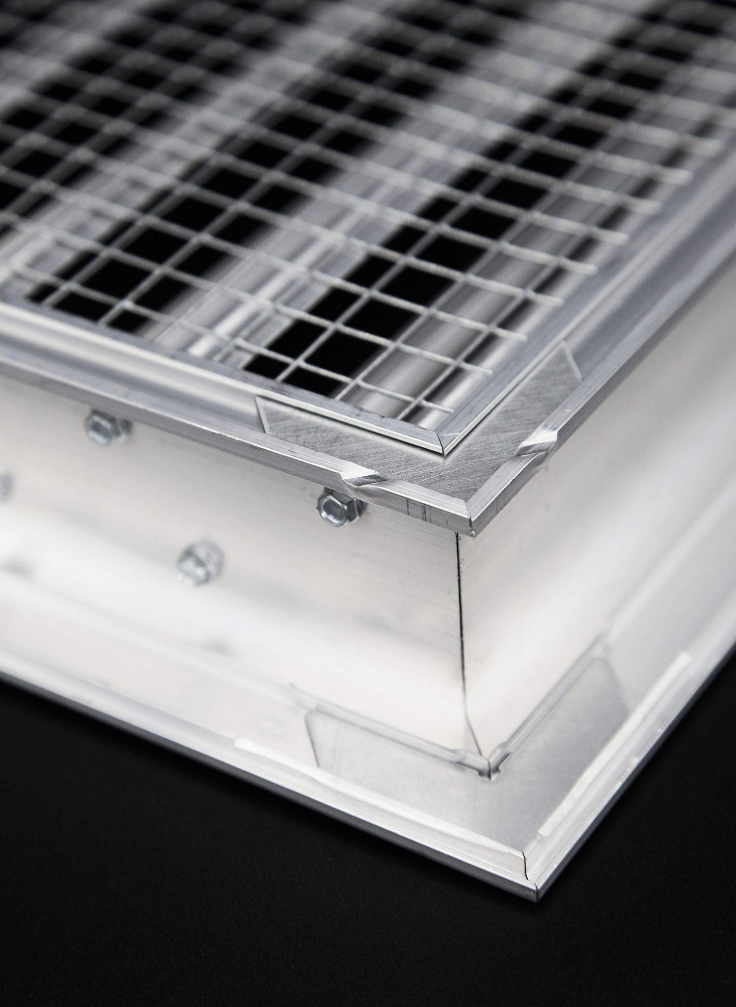HVAC Premium 28"W x 18"H Aluminum Exterior Gable Louver Vent for Walls & Crawlspace - Weather-Resistant Air Grille with Screen Mesh - [Outer Dimensions 29.75"W x 19.75"H]