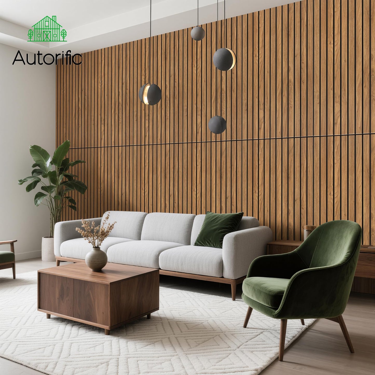Wood Veneer Sound Panels, 10 Pack 47.2”x23.6” Wall Panels, Decorative Acoustic Panels for Walls, for Office,Home Theater,Studio,Living Room,Rustic Teak