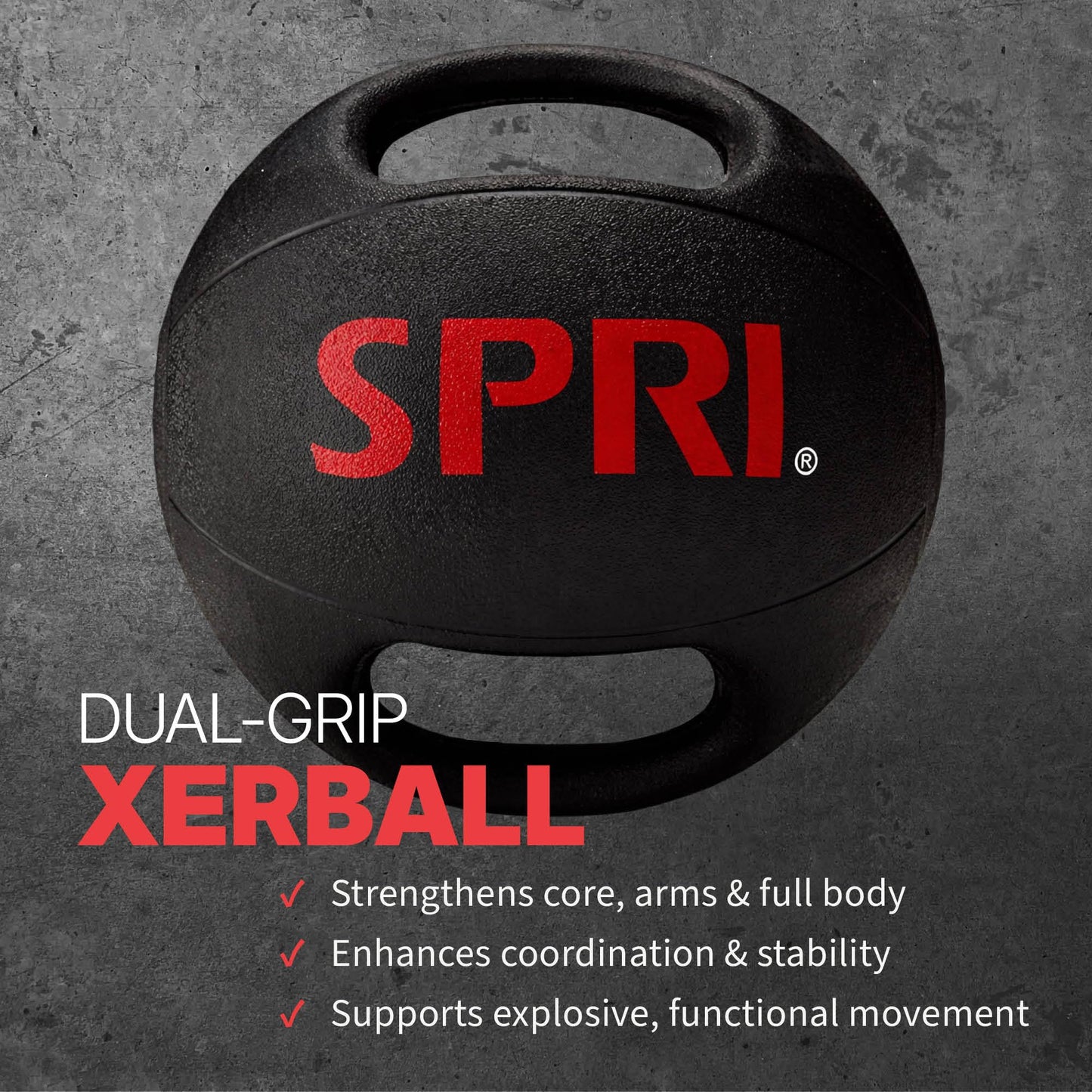 SPRI Medicine Ball with Handles