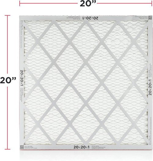Frigidaire PureAir® MERV 8 Allergen Electrostatic Pleated AC Furnace Filters - 20x20x1, 6 Pack