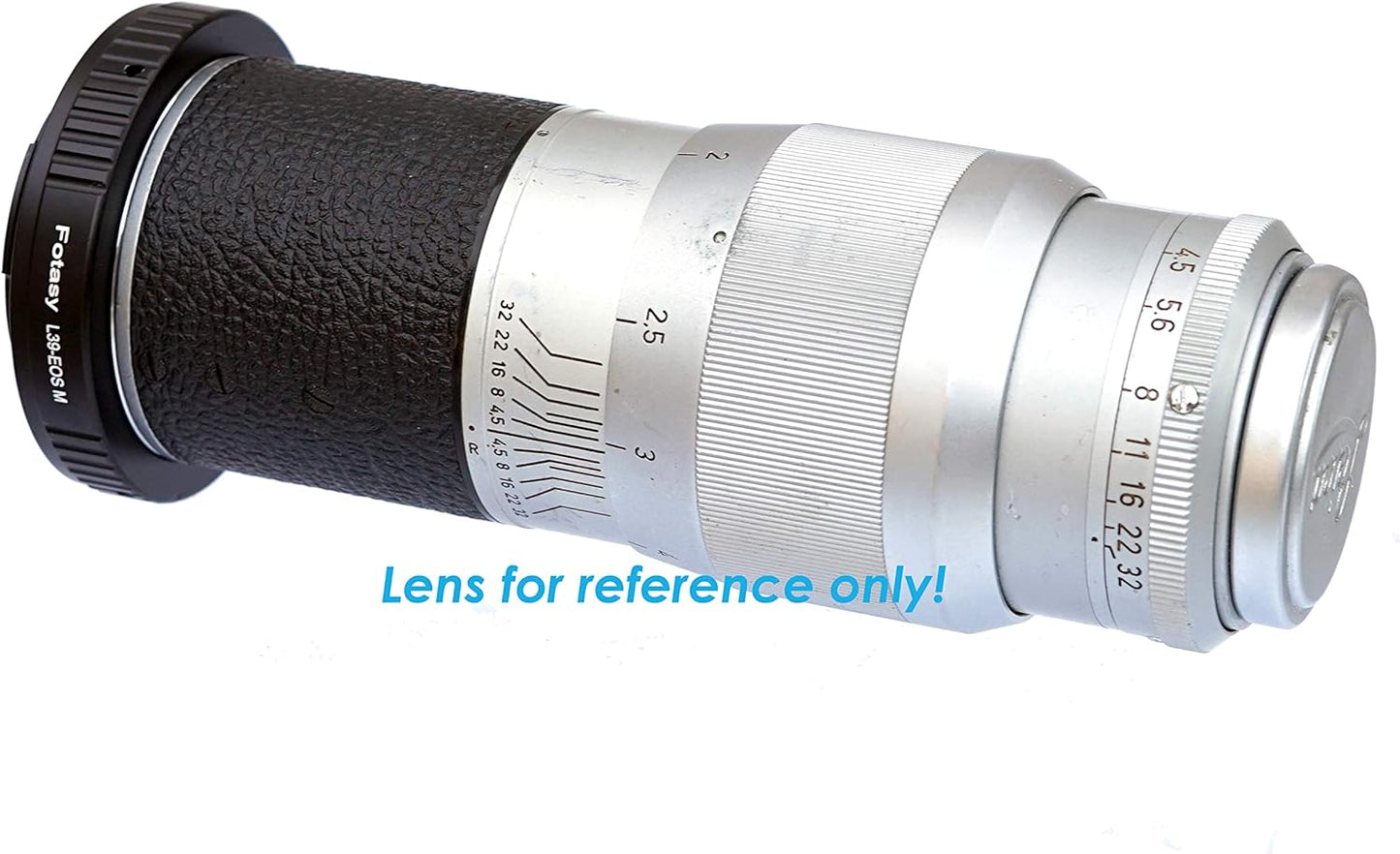 Fotasy M39 L39 39mm M1 M2 M3 M5 M6 M6 M10 M50 M100 M200 Leica Lens to Canon EF-M Mount Adapter, LTM Lense EFM EOS M