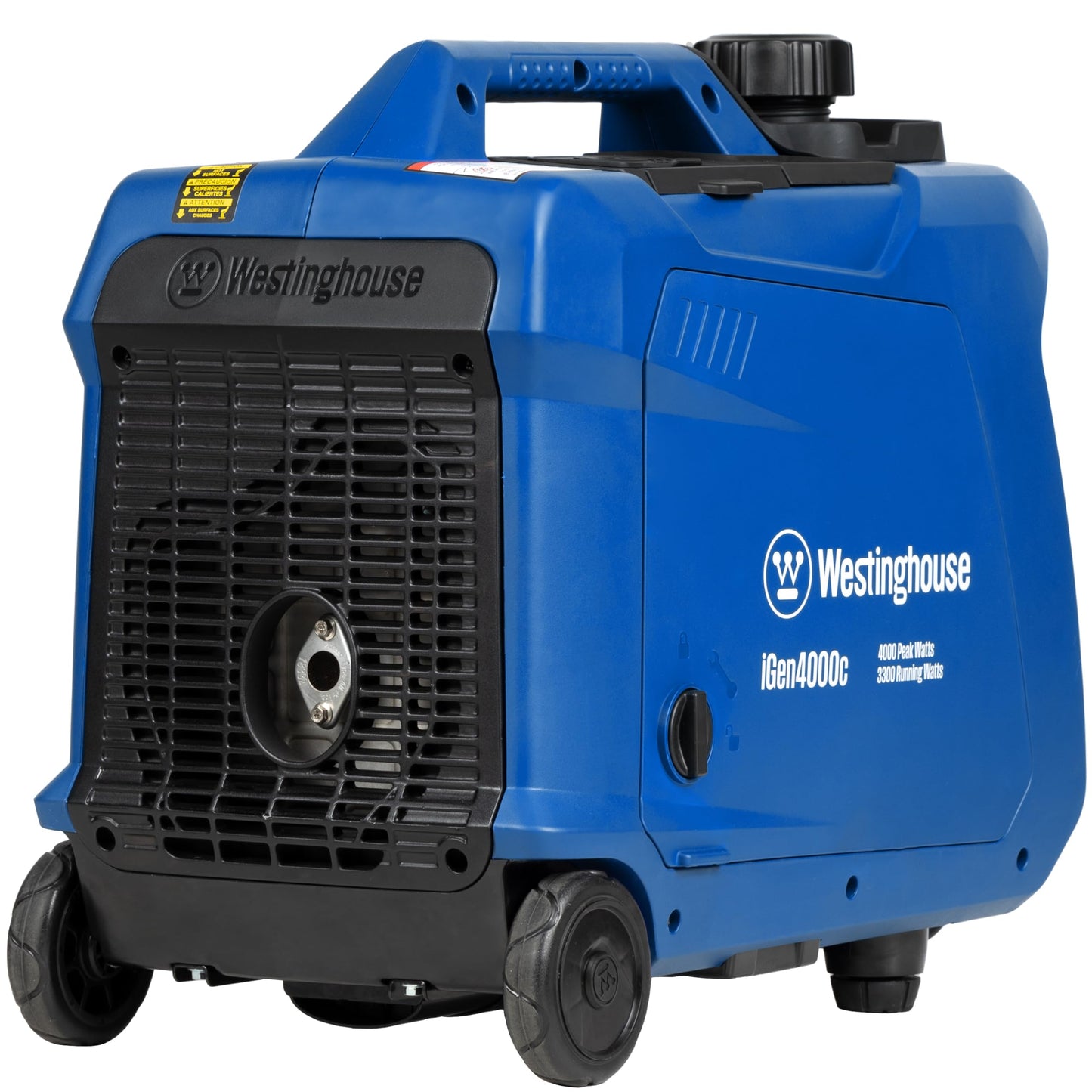Westinghouse 4000 Peak Watt Super Quiet Portable Inverter Generator, Remote Electric Start with Auto Choke, RV Ready 30A Outlet, Gas Powered, CO Sensor, Parallel Capable