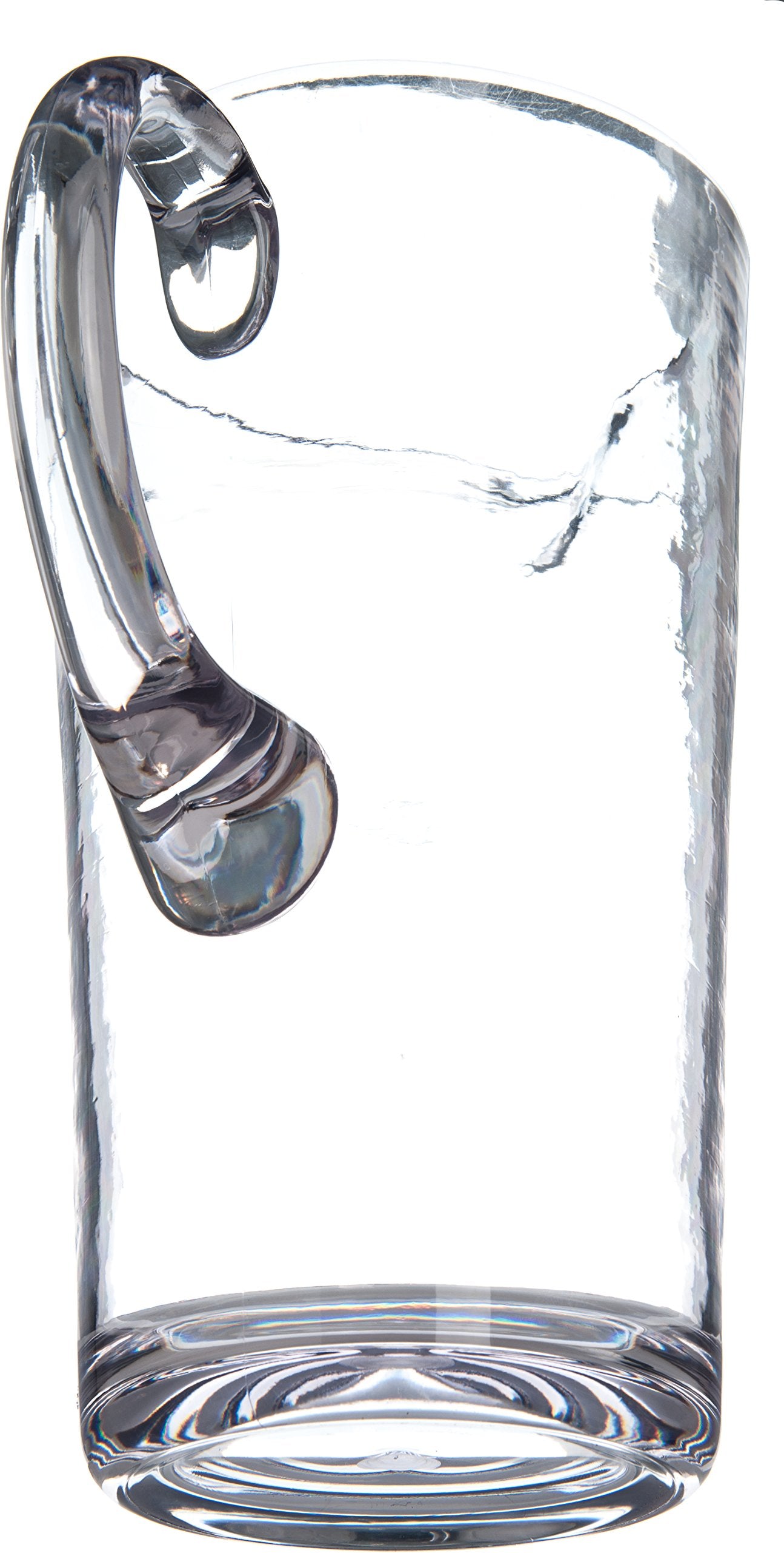 Carlisle FoodService Products Mingle Pitcher, Glass Look Container for Serving Drinks, 74 Oz, 4 Count, Clear
