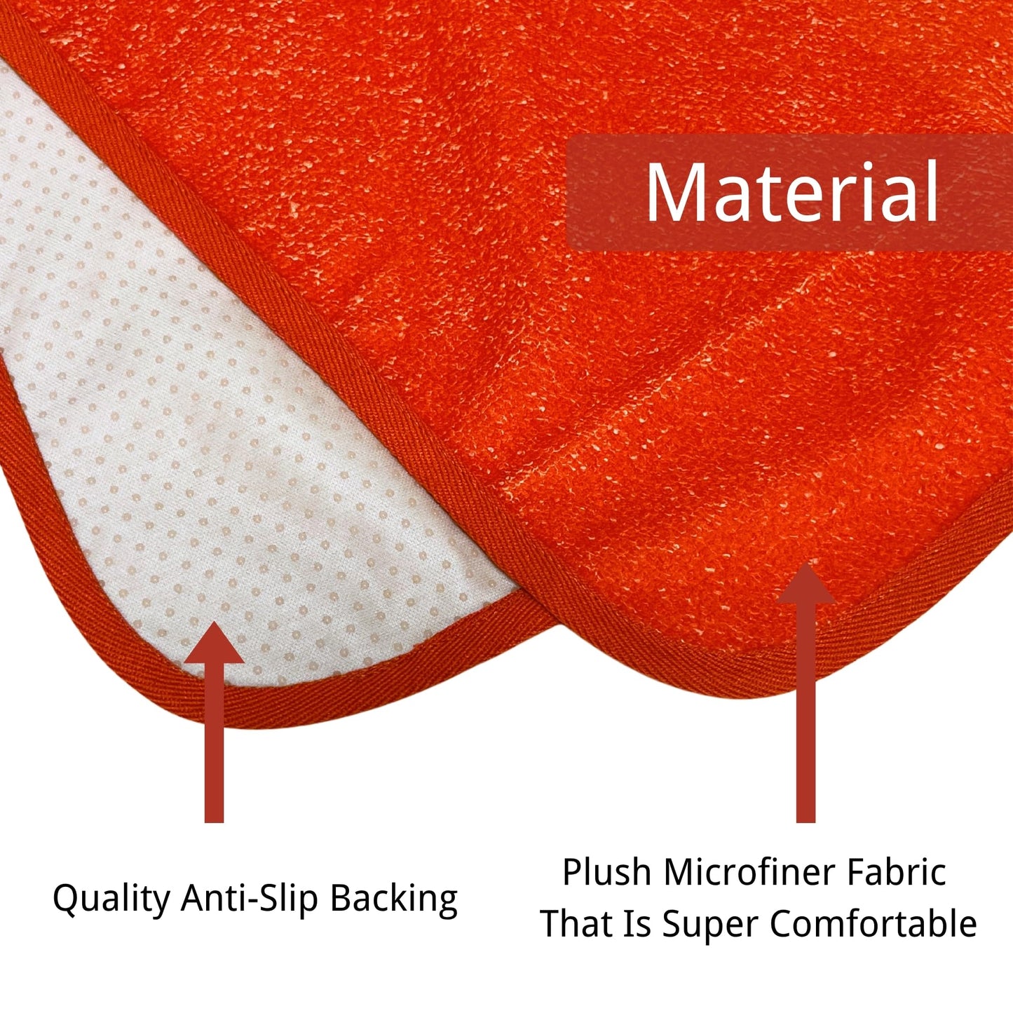 Hirritale Waterproof Car Seat Cover for Front Seats, Protector for Cars SUVs Trucks, Sweat Towel Seat Covers Bucket for Gym,Workout,Beach,Hiking,Running Swimming(Orange, 1PC)