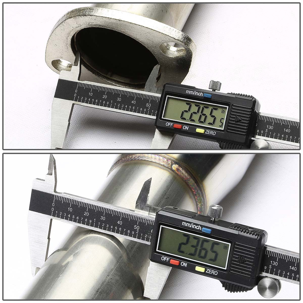 DNA MOTORING CBE-HP92-NRT Cat Back Exhaust System [Compatible with 92-96 Honda Prelude]