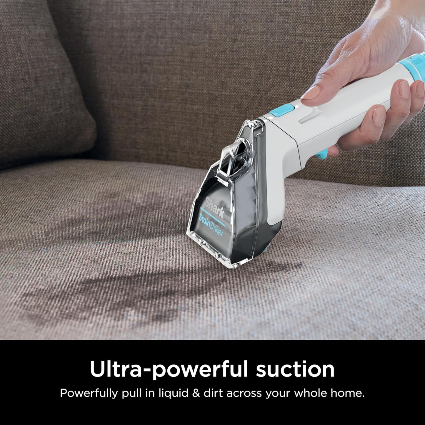 Shark StainStriker Portable Carpet Cleaner - Pet Mess Extractor & Odor Remover | White, PX201