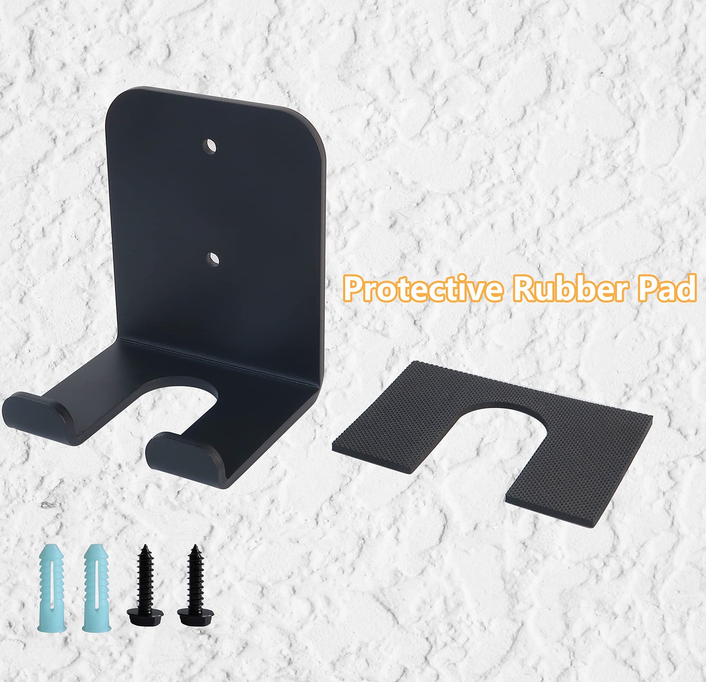 Barbell Storage Rack Wall Mount, Heavy Duty Vertical Barbell Holder Wall Barbell Hanger for Olympic Barbell, Curl bar for Space Saving Commercial or Home Gym Accessory