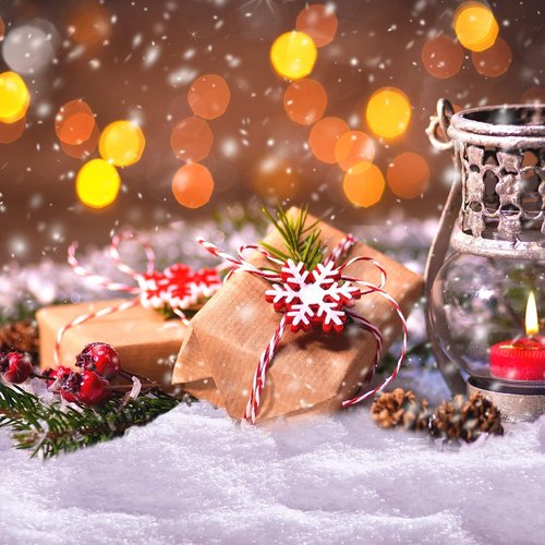 Kasyat Fake Snow Powder - 5.3oz Artificial Flake Decoration for Christmas Parties | White