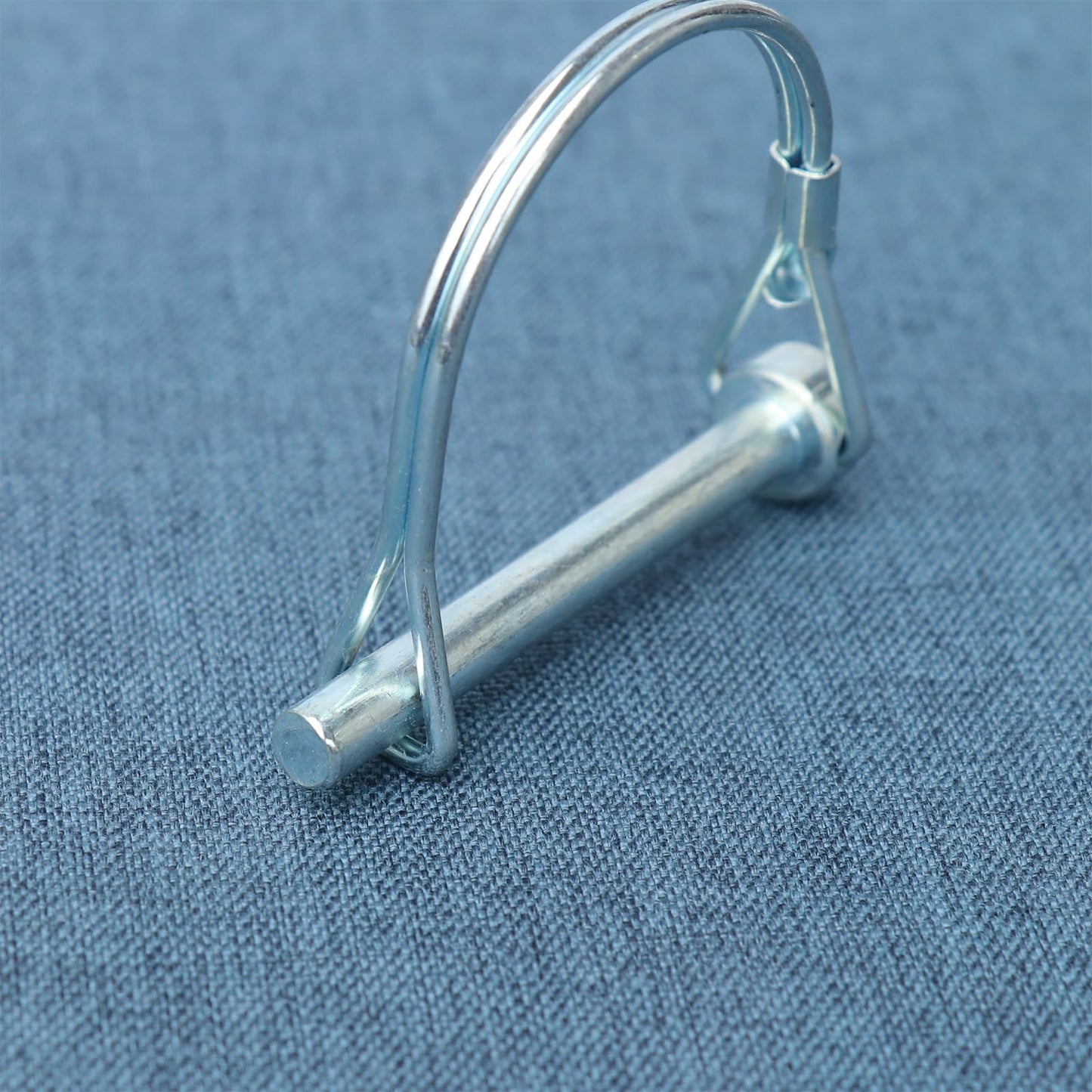 Trailer Coupler Pin, 4PCS Tivnhuils Hitch Pin Safety Coupler Pin, Zinc Plated Carbon Steel Trailer Pin Hardware Pins , 1/4" x 2.16", Small