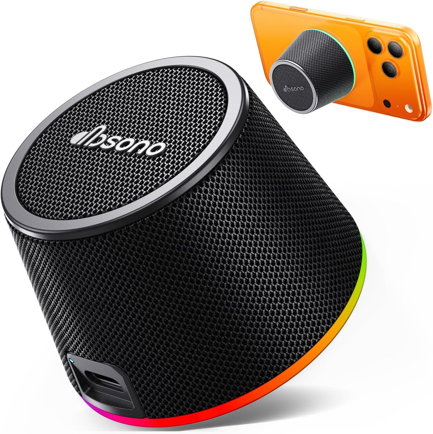 dbsono 3-in-1 Small Portable Bluetooth Speaker - Mother's Day & Graduation Gifts, Magnetic Phone Stand Speaker