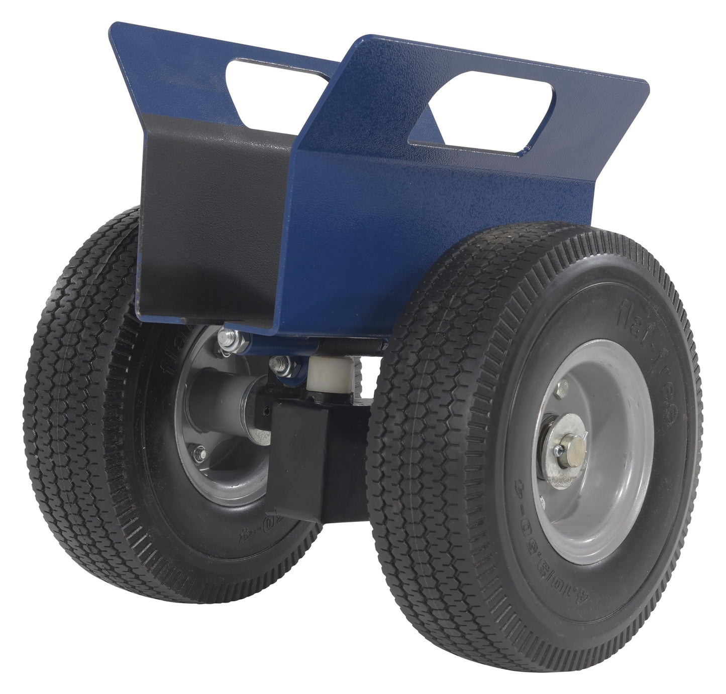 Vestil PLDL-HD-4-10FF Steel Heavy Duty Adjustable Panel Dolly With Foam Filled Wheels 12 In x 12-13/16 In x 13-1/4 In 500 Lb. Capacity Blue