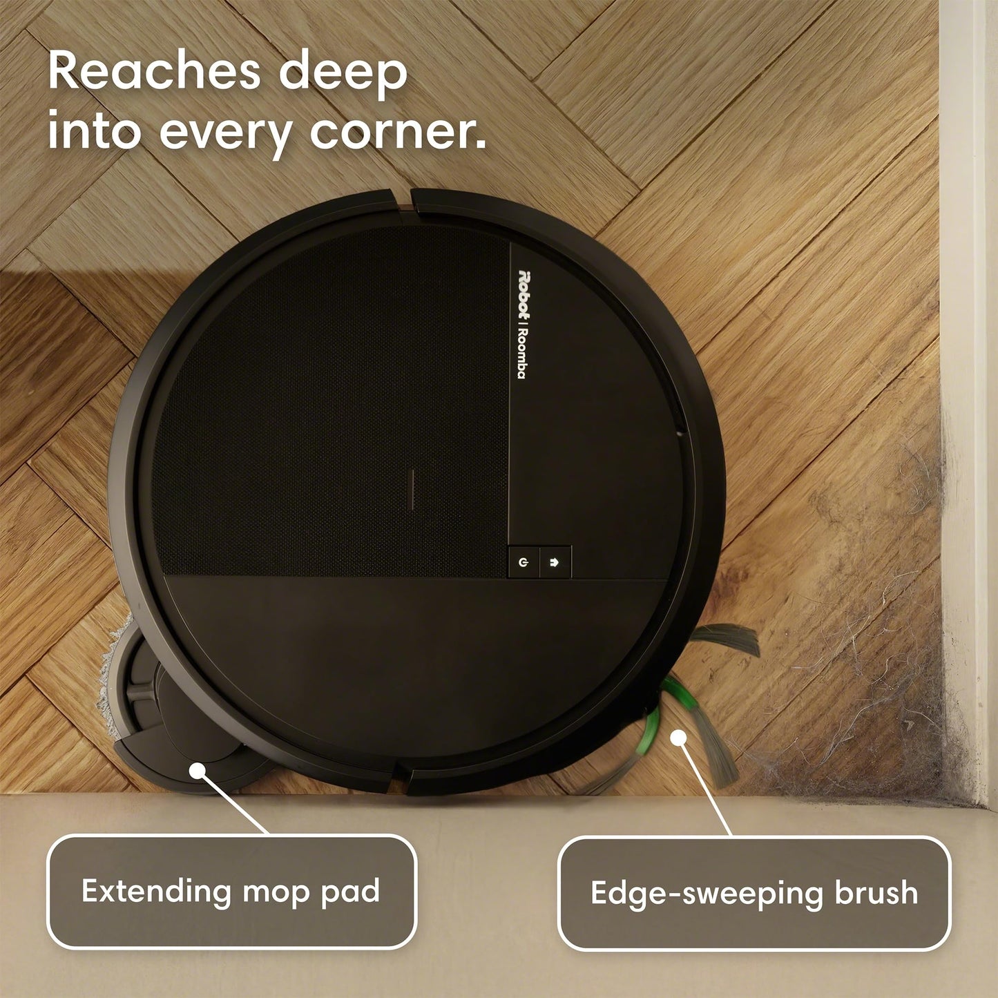 iRobot Roomba Plus 415X Combo Robot Vacuum & Mop + AutoWash Dock, Self‑Cleaning & Heated Dry, Auto‑Empty up to 90 Days, 140x Power-Lifting Suction, 2X Deeper Mopping, Ideal for Homes with Pets & Kids