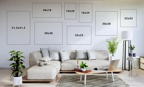 Kate and Laurel Custom Printed Canvas Wall Art - 16x20 Sylvie Personal Photo Print for Bedroom or Living Room Decor | Hand Framed in the USA