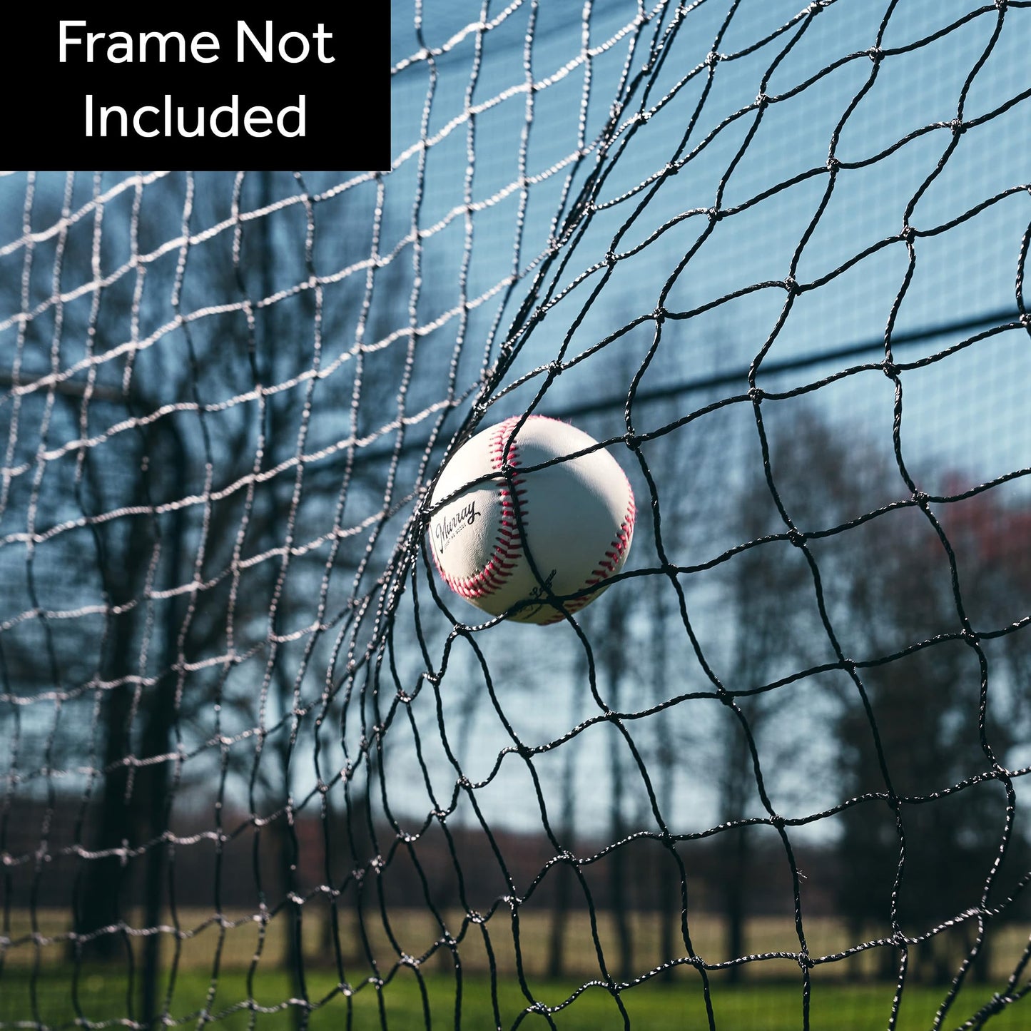 Murray Sporting Goods Baseball/Softball Batting Cage Net - 40 Ft | Stand Alone Net Only - Frame Not Included