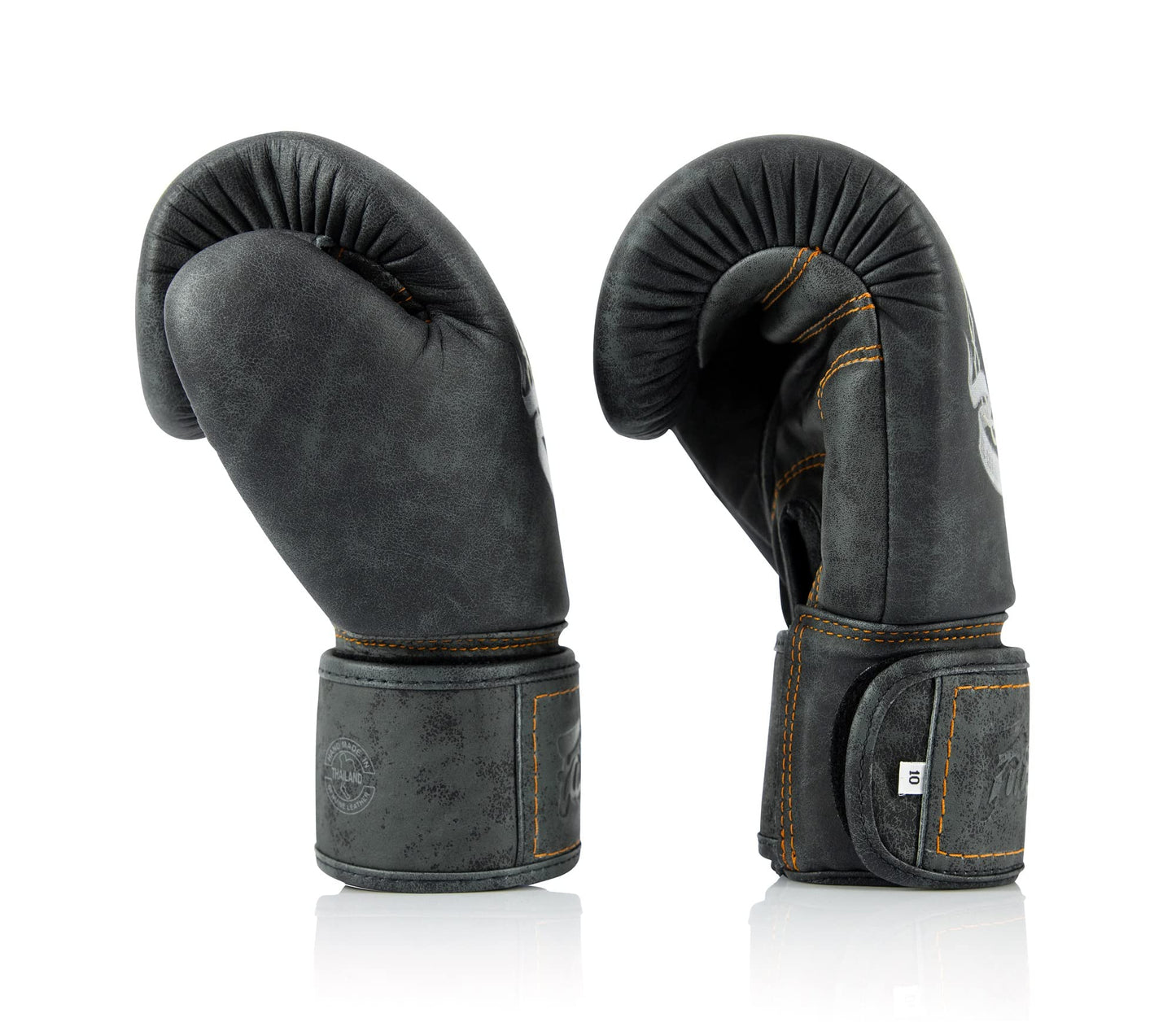 Fairtex Heart of a Warrior Boxing Gloves | Fairtex Muay Thai Gloves Made with Syntek Leather | Multi-Layer Foam | Tom Atencio Collaboration | MMA, Kickboxing (16oz)