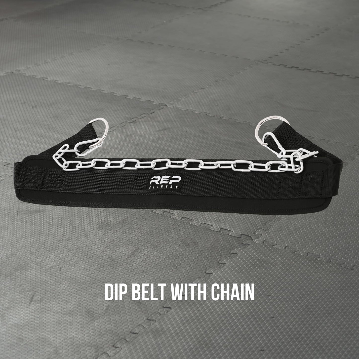 Rep Fitness Dip Belt, Weight Lifting, Gym Equipment, Workout Belt, Chain Strap, Back Support, Training Gear, Fitness Accessories, Squat Belt, Powerlifting, Men’s Exercise Belt