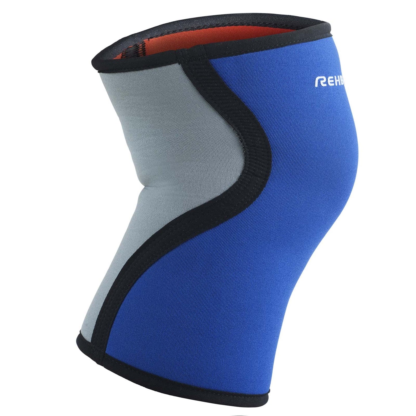 Rehband light Knee Support 3mm, Knee Sleeve for Endurance & Fitness, more stability and movement control during workout, Colour:Blue, Size:X-Large