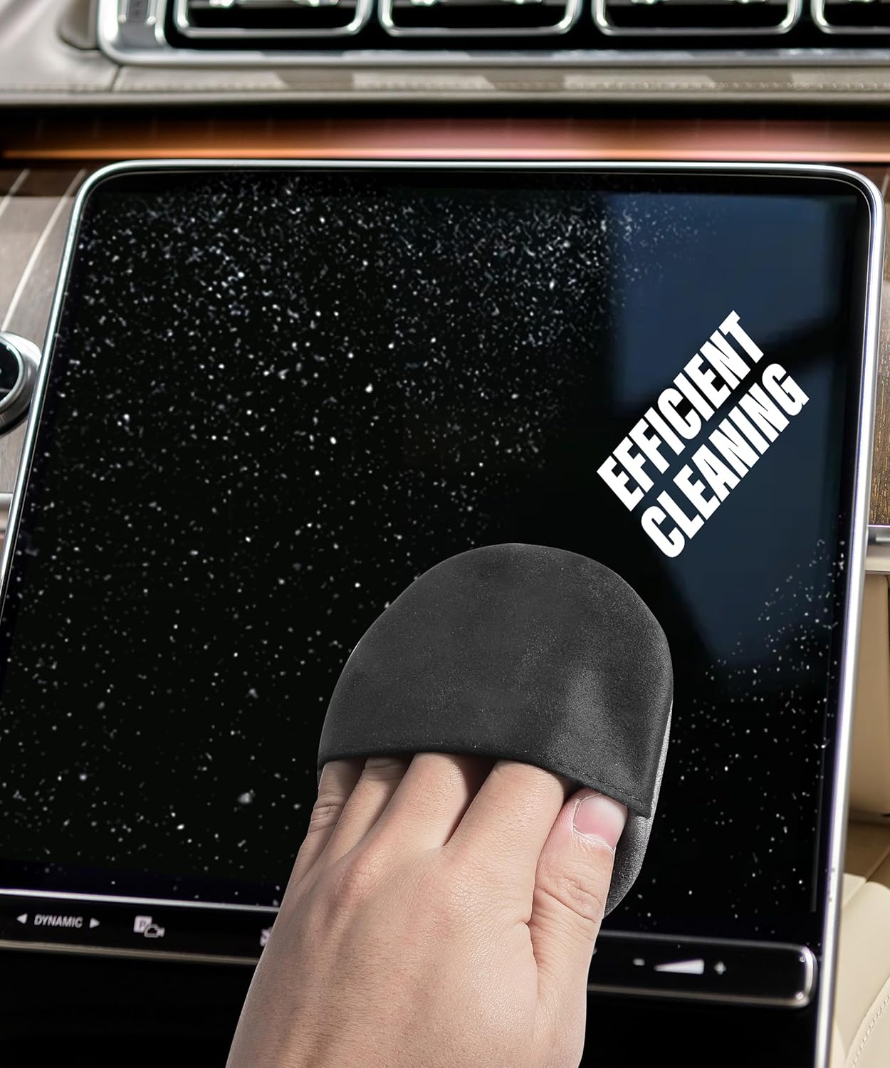 RACOONA Car Screen Cleaner,Screen Cleaning Pad Cloth Wipes,Car Accessories Microfiber Touch Screen Cleaner,Soft Cloth