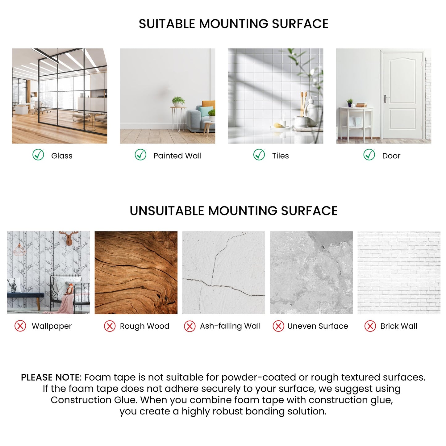 Dulles Glass - Wall Mirrors, 12''x 10'' Glass Wall Mirror Tiles (16 PCS), Large Full Body Mirror for Home Gym, Bedroom, Door, Bathroom, Frameless Mirror Tiles (Glass - 12'' x 10'' - 16PCS)