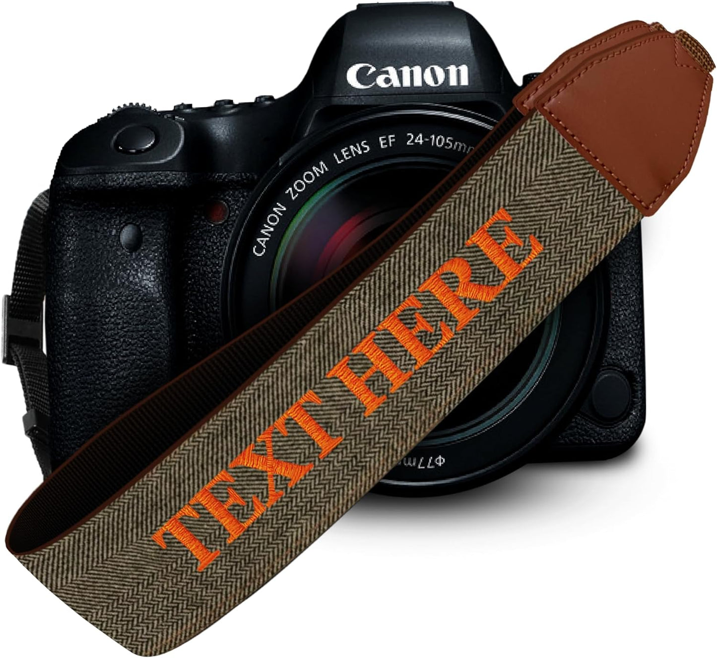 Custom Camera Strap, Embroidered Name Camera Strap Padded Universal Fit Neck Shoulder & Crossbody Strap Quick Release