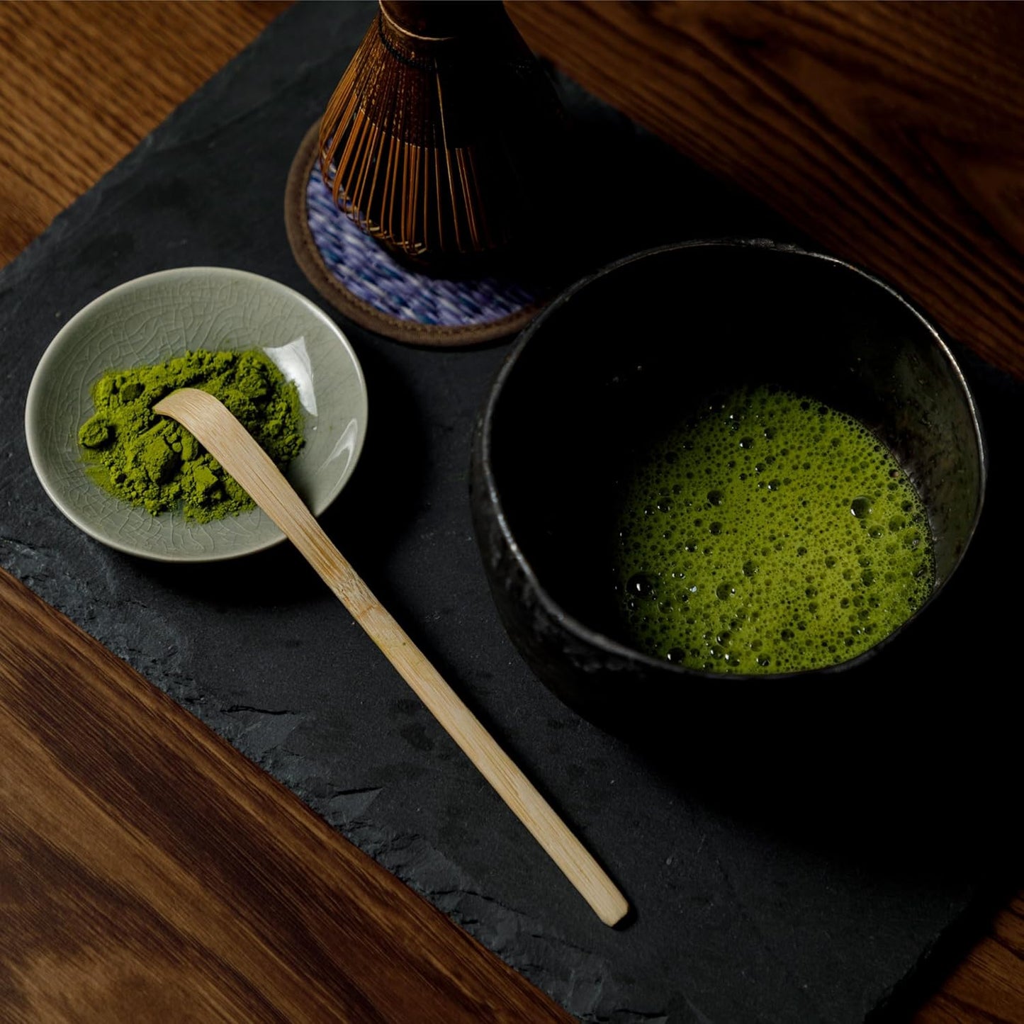 Asayu Japan Matcha Powder - Ceremonial Grade Green Tea, 30g Can from Shizuoka, Japan