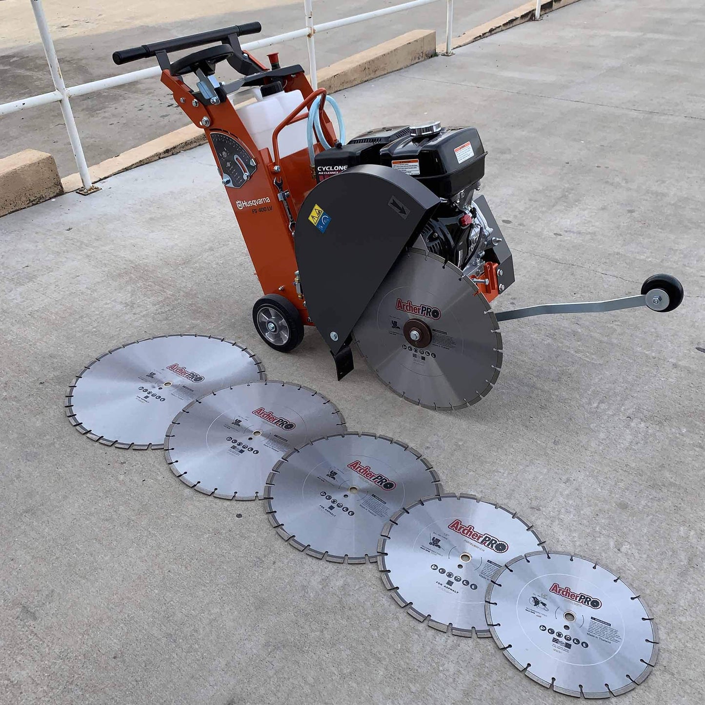 Archer Pro 16" in. General Purpose Diamond Saw Blades for Fast Cutting Concrete, Stone, Masonry, Pavers, Bricks, Blocks