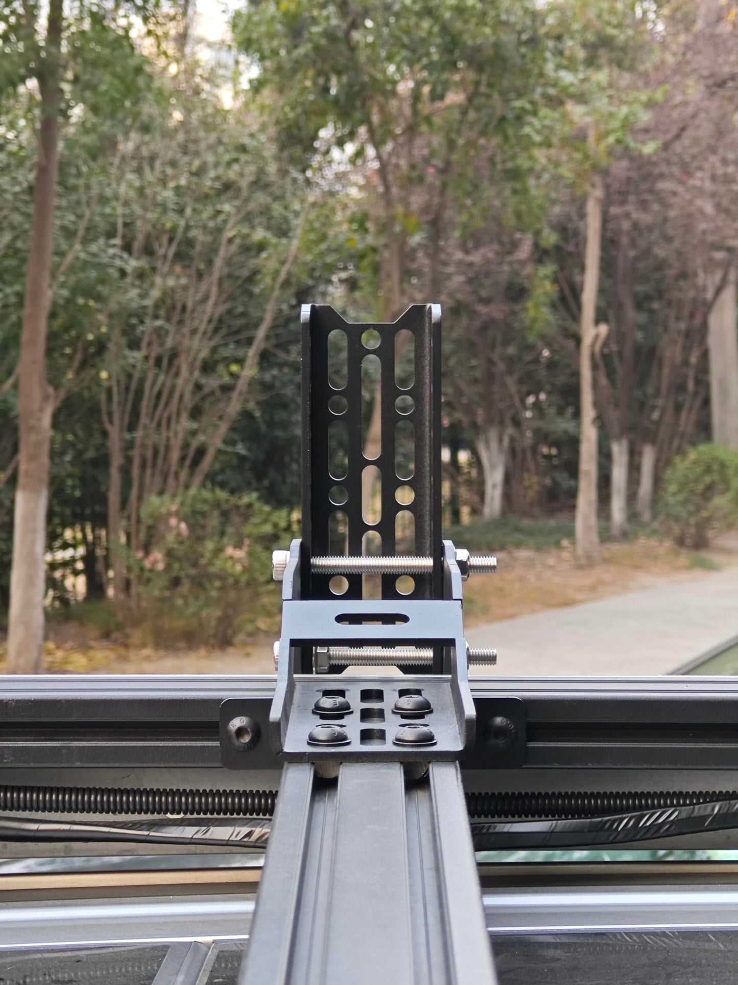 Heavy Duty 270 Degree Roof Rack Awning Bracket 4mm Stainless Steel Universal Fit Sun Seeker Awning Holder