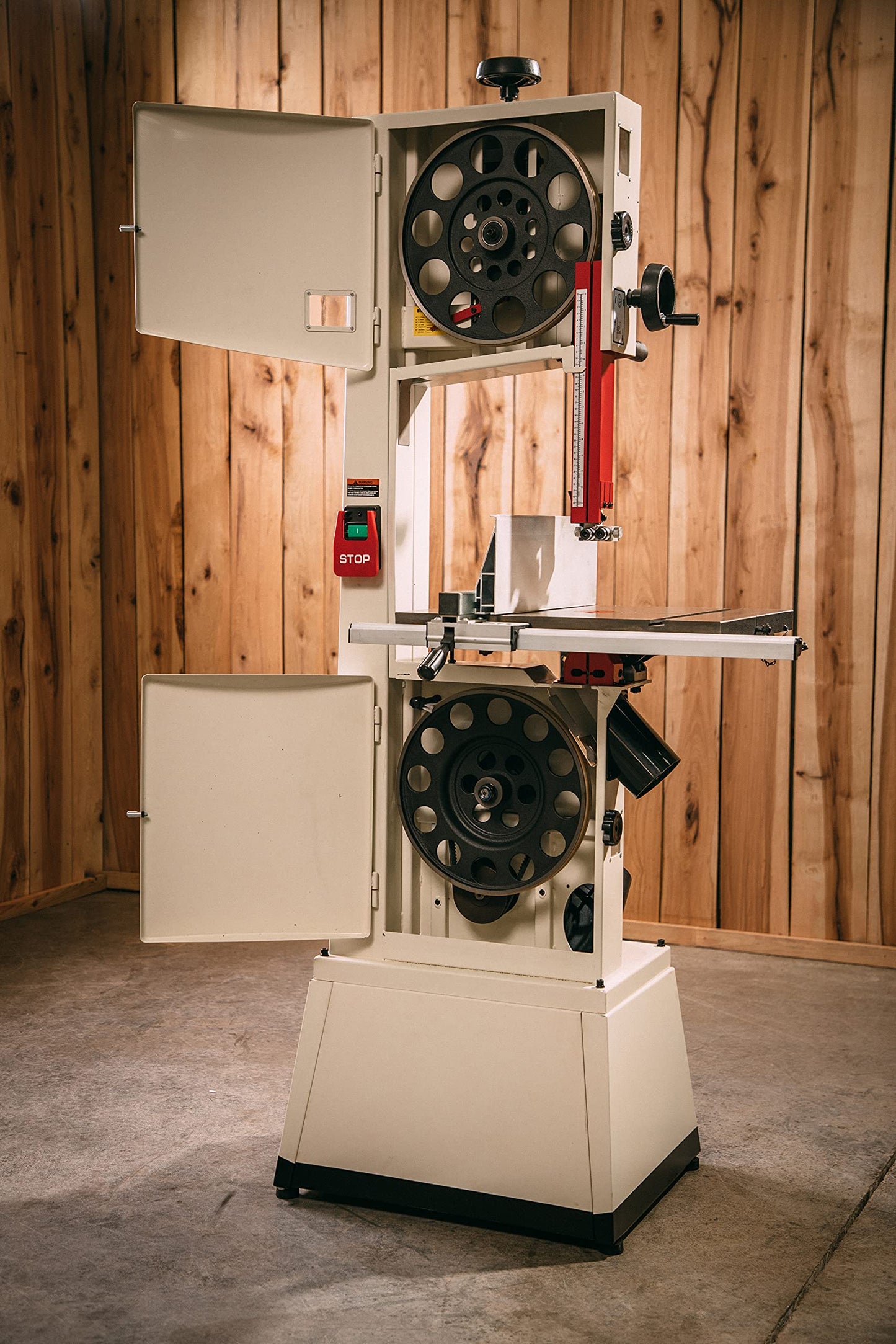 JET 14-Inch Woodworking Bandsaw, 1-3/4 HP, 115/230V 1Ph (Model JWBS-14SFX)
