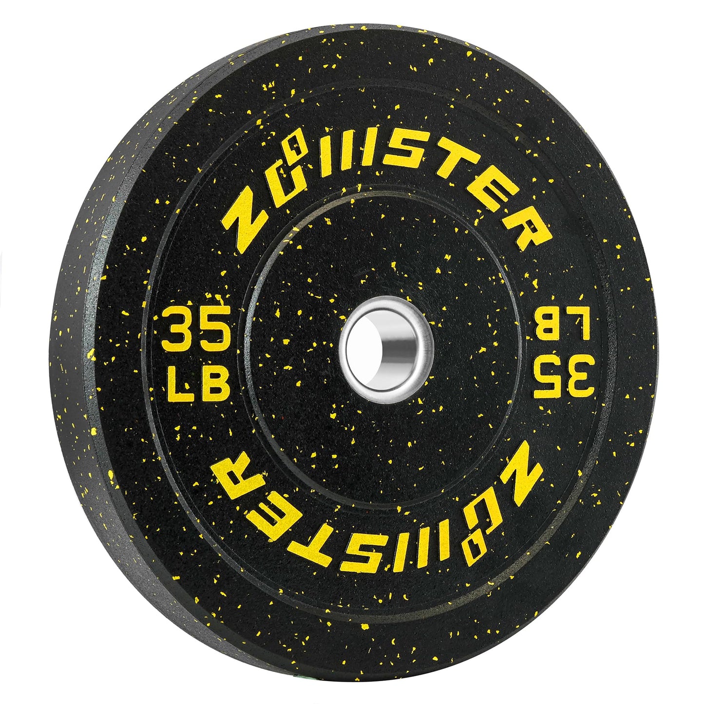 Bumper Weight Plate Olympic Plate Hi-Temp Bumper Weight Plate with Steel Insert Strength Training Weight Lifting Plate (35LB X 1)