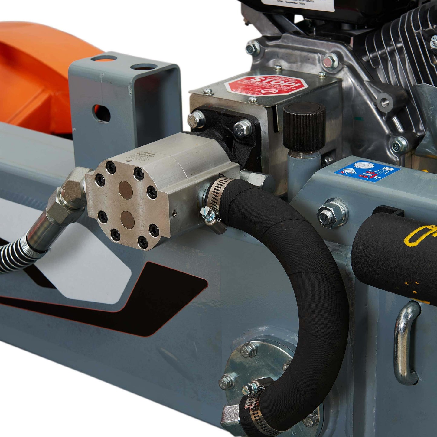 Yardmax Gas Log Splitter 36 Ton 2-Way Half Beam Briggs & Stratton Engine CR950