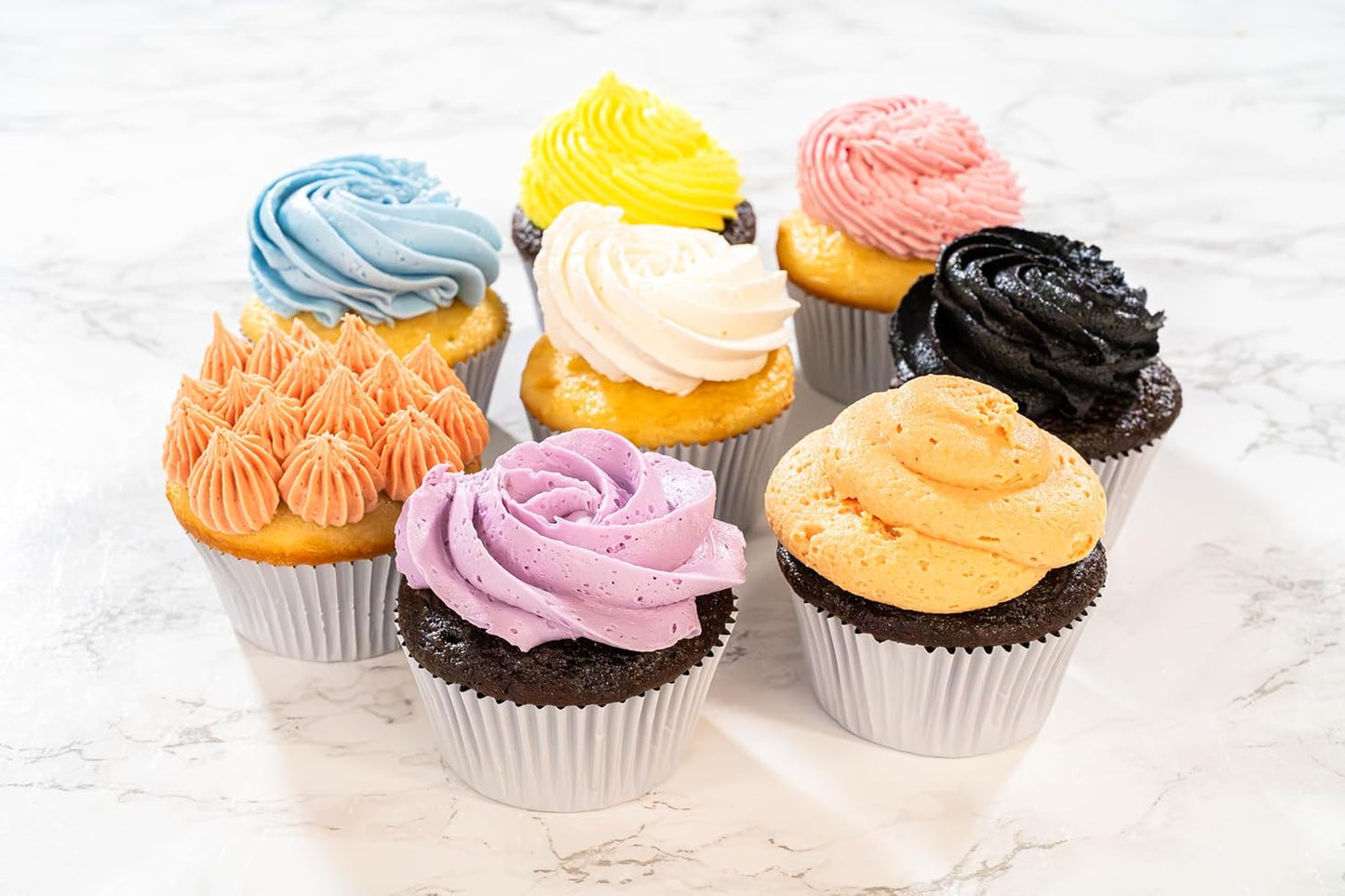 Bakerpan White Food Coloring Powder - Oil-Based, Dye-Free, Perfect for Frosting & Baking - 30g