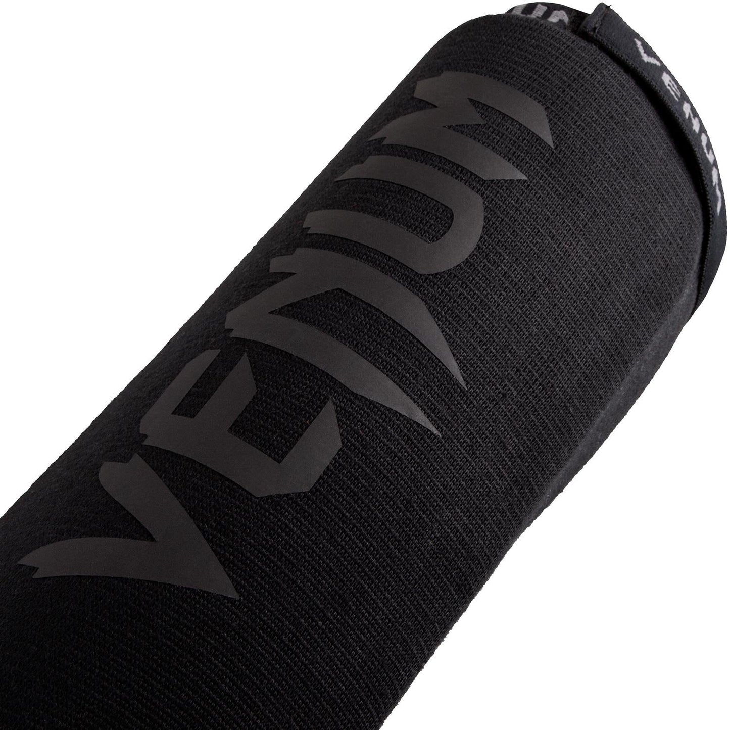 Venum Kontact Shin Guards - Black/Black - L