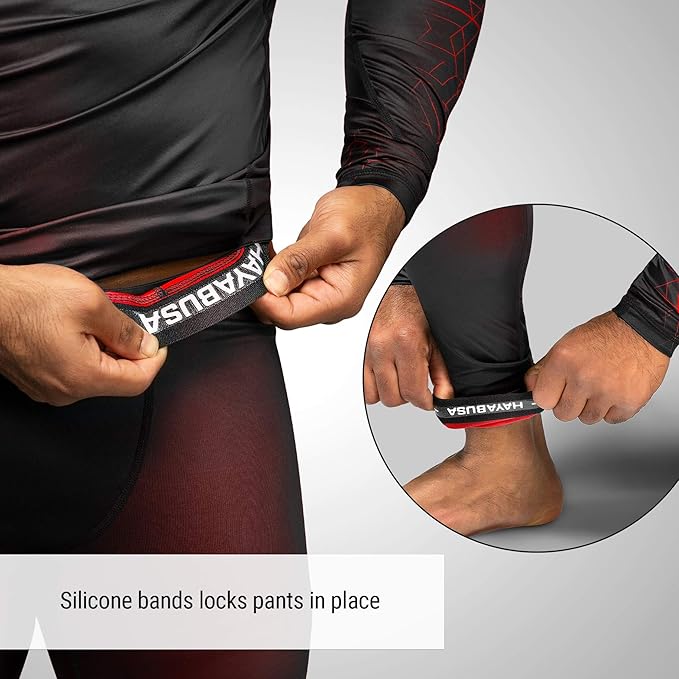 Hayabusa Geo Jiu Jitsu Compression Spats