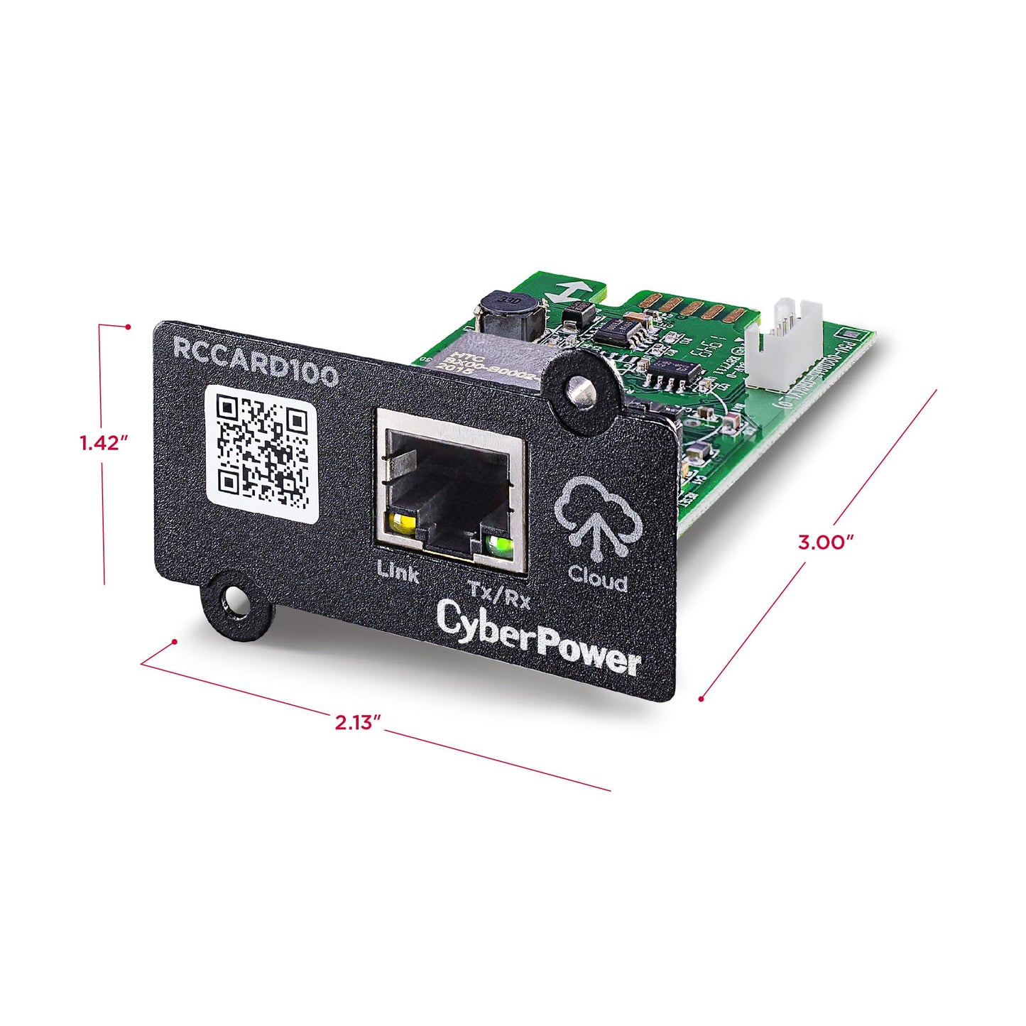 CyberPower RCCARD100 Cloud Monitoring Card, Remote UPS Management via PowerPanel Cloud, Plug-and-Play Installation, Real-Time Alerts, Compatible with Select CyberPower UPS Models