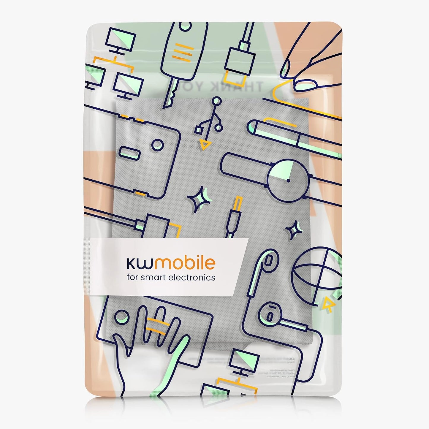 2755e 2720e 2710e 2820e 2721e kwmobile Dust Cover Compatible with HP DeskJet / DeskJet / / / - Printer Case - Fabric