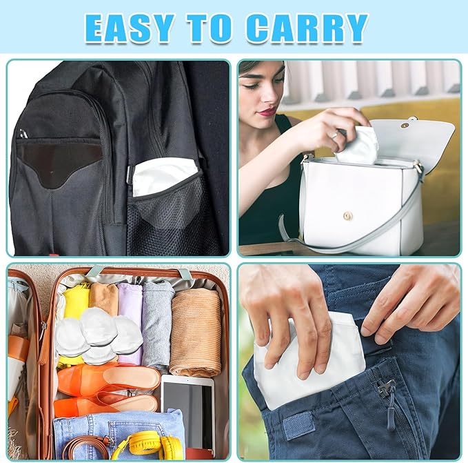 Mototo 36 Pieces Foldable Flying Disc Fans with Bag Folding Pocket Toy Set DIY Creative Gift Handheld Fabric Fan for Fun Party Favors Summer Outdoor Activity Game Halloween, White