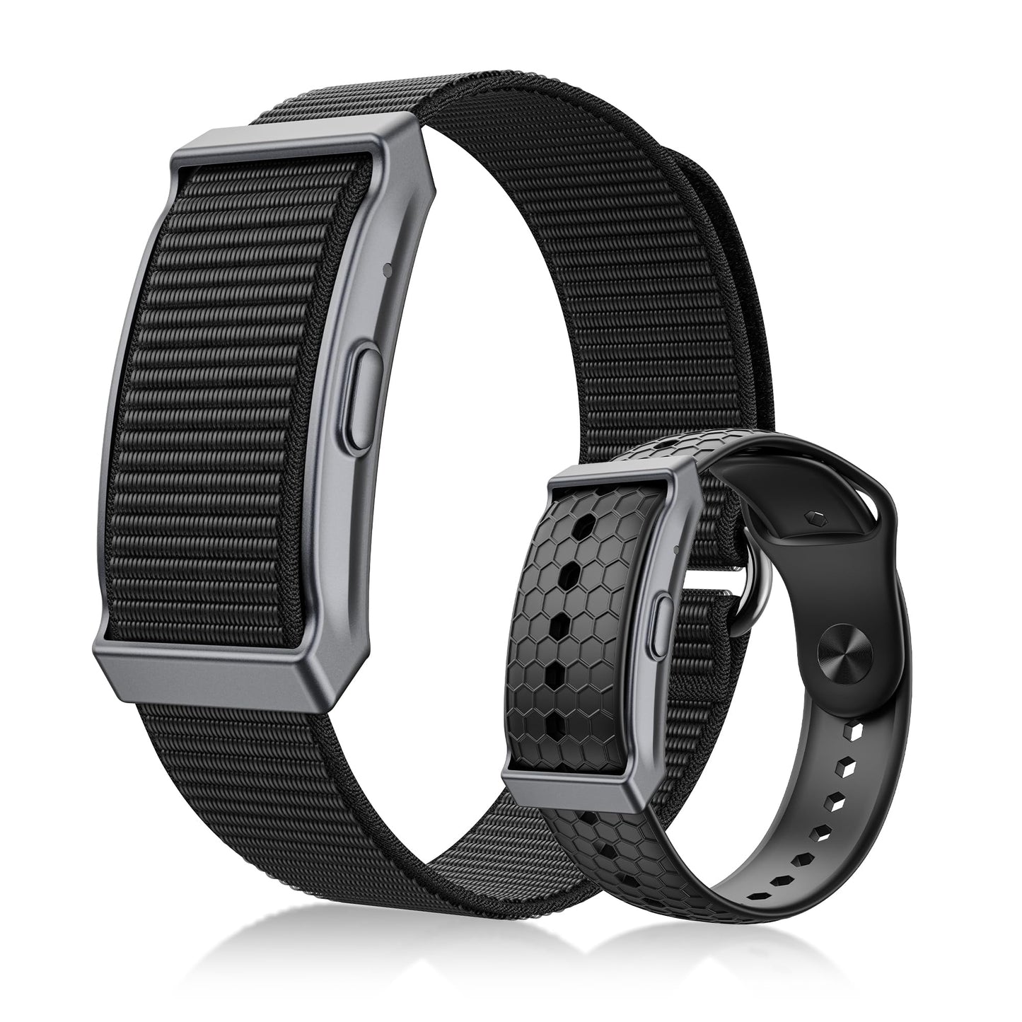 BOYACARE Fitness Trackers for Men & Women, Smart Bracelet with 24/7 Activity & Sleep Tracking, Heart Rate, Blood Oxygen, HRV & Stress Monitor, 30-Day Battery, Smart Band, GPS Modes, Free APP, 3 Bands