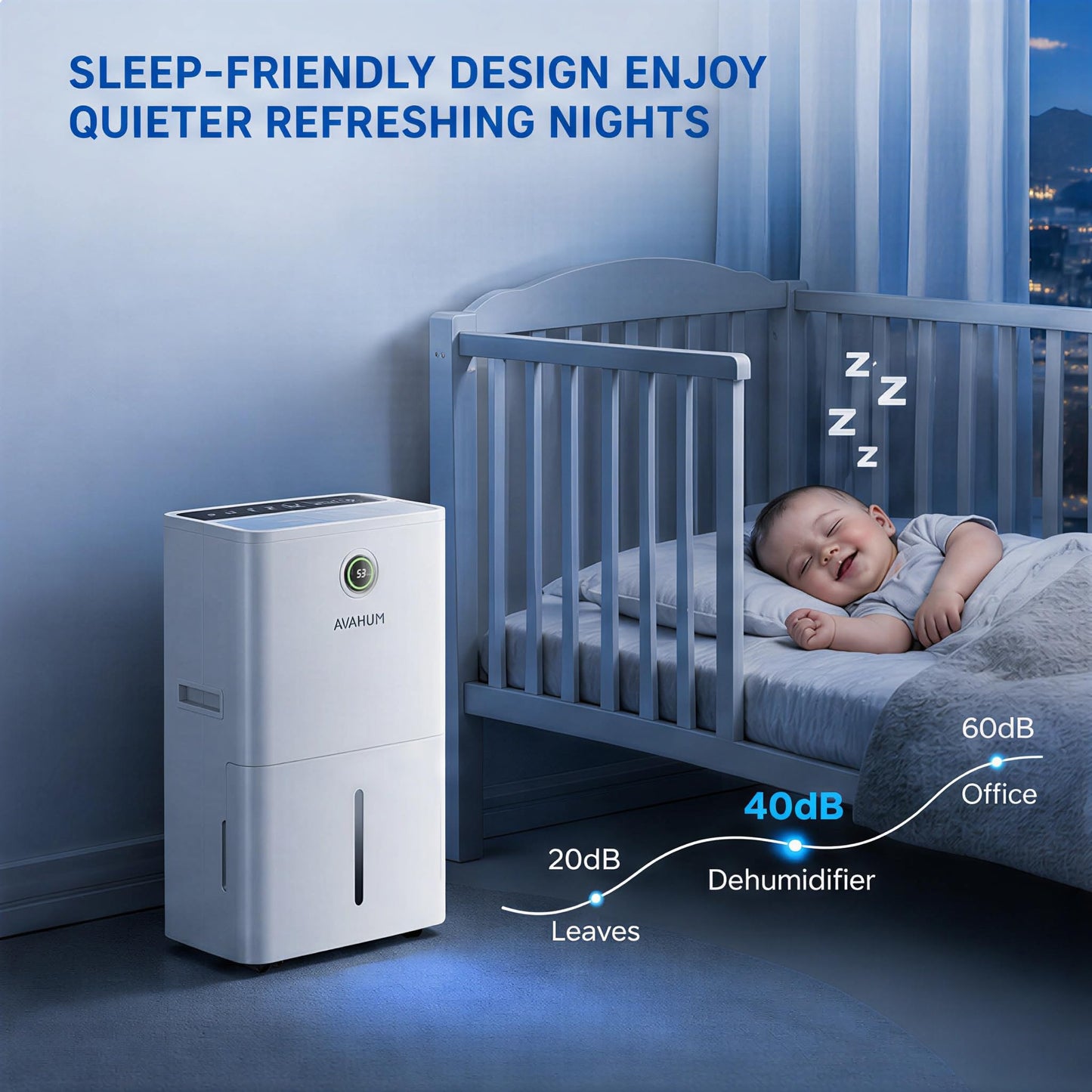 150 Pint Dehumidifier for Basement with Pump,Commercial Dehumidifier with Drain Hose for Home,Industrial and Large Rooms up to 7000 Sq.Ft Quiet, 2.1 Gal Tank, 3 Modes & 2 Fan Speeds