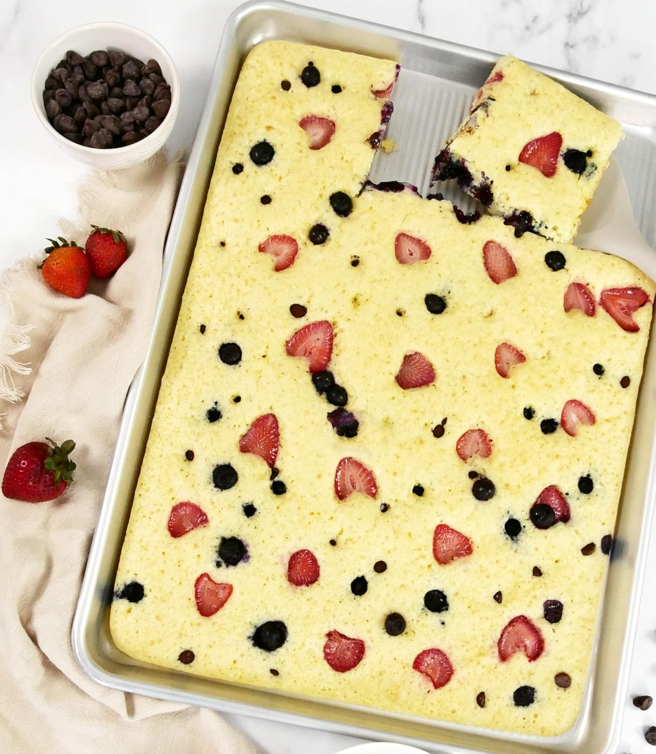 USA Pan | Global Nonstick Aluminum Half Sheet Pan - Durable & Versatile Baking Essential