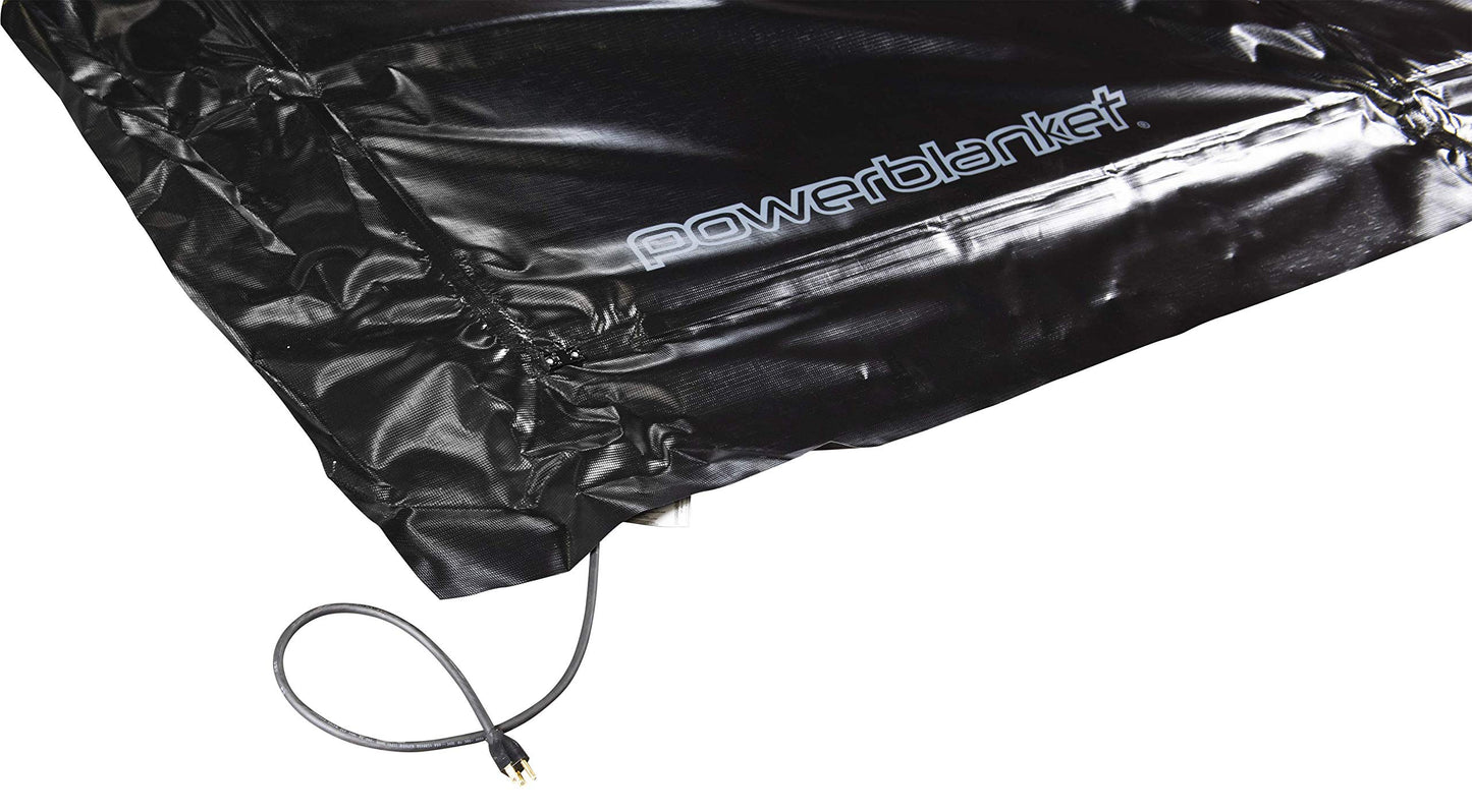 Powerblanket EH0304 Insulated Concrete Curing Blanket, Flat Thermal Ground Thawing Foam Tarp w/3’x4’ Heated - 4’x5' Finished Dimensions & 15 amp Plug